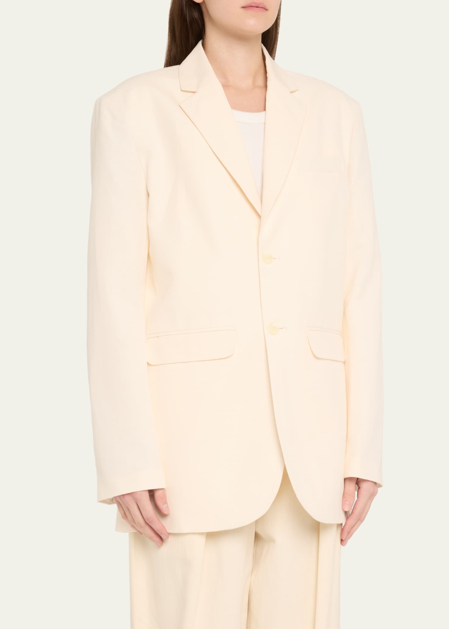 NSF Clothing Lawrence Oversized Single-Breasted Blazer Image 4 of 5