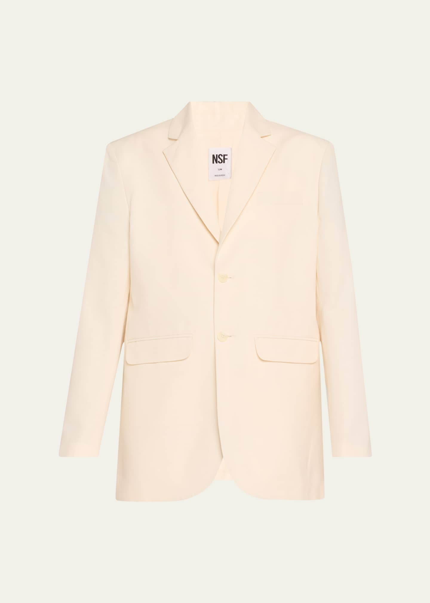 NSF Clothing Lawrence Oversized Single-Breasted Blazer Image 1 of 5