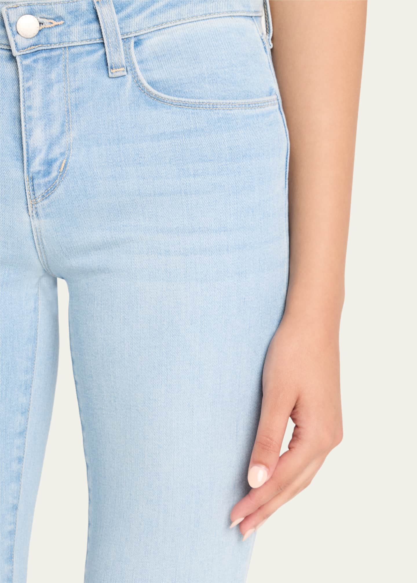 L'Agence Sneeki Low-Rise Sneaker Straight Jeans Image 5 of 5