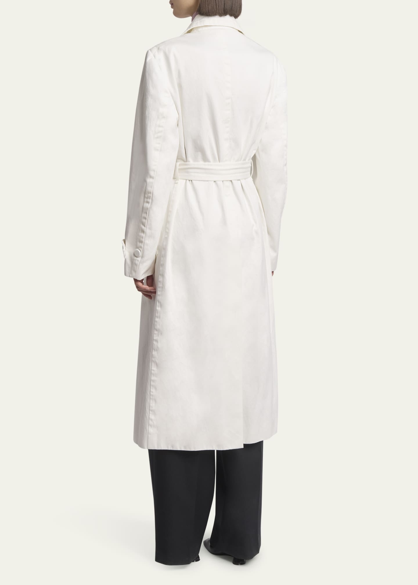 Dries Van Noten Ronald Double-breasted Belted Coat Image 3 of 5