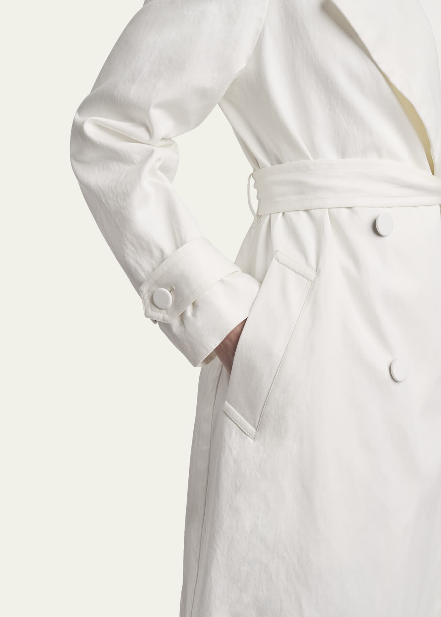 Dries Van Noten Ronald Double-breasted Belted Coat Image 5 of 5
