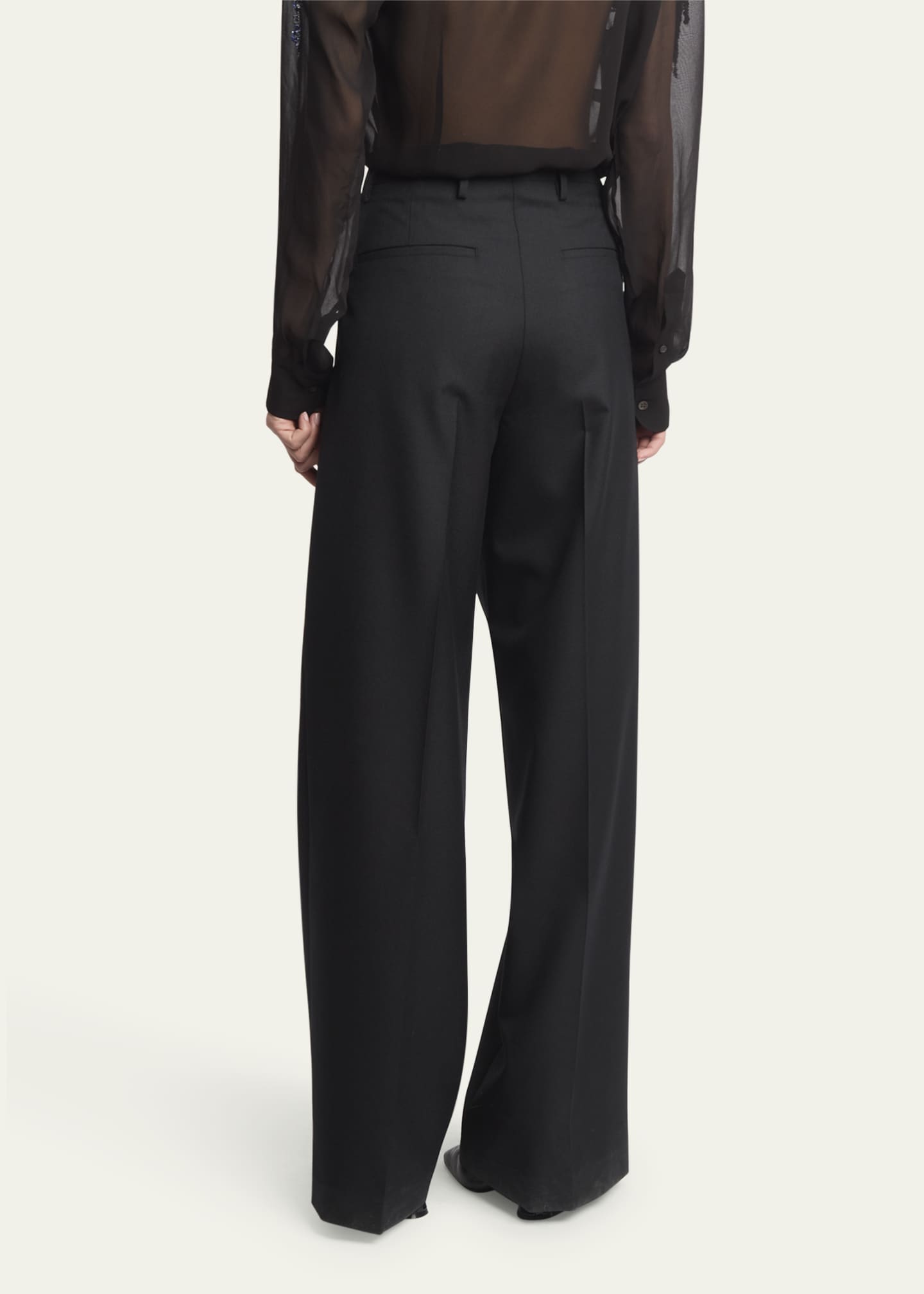【数量限定】旧モデル在庫処分セールを開催します！ Dries Van Noten Porter Straight Leg Wool Pants - Bergdorf パンツ