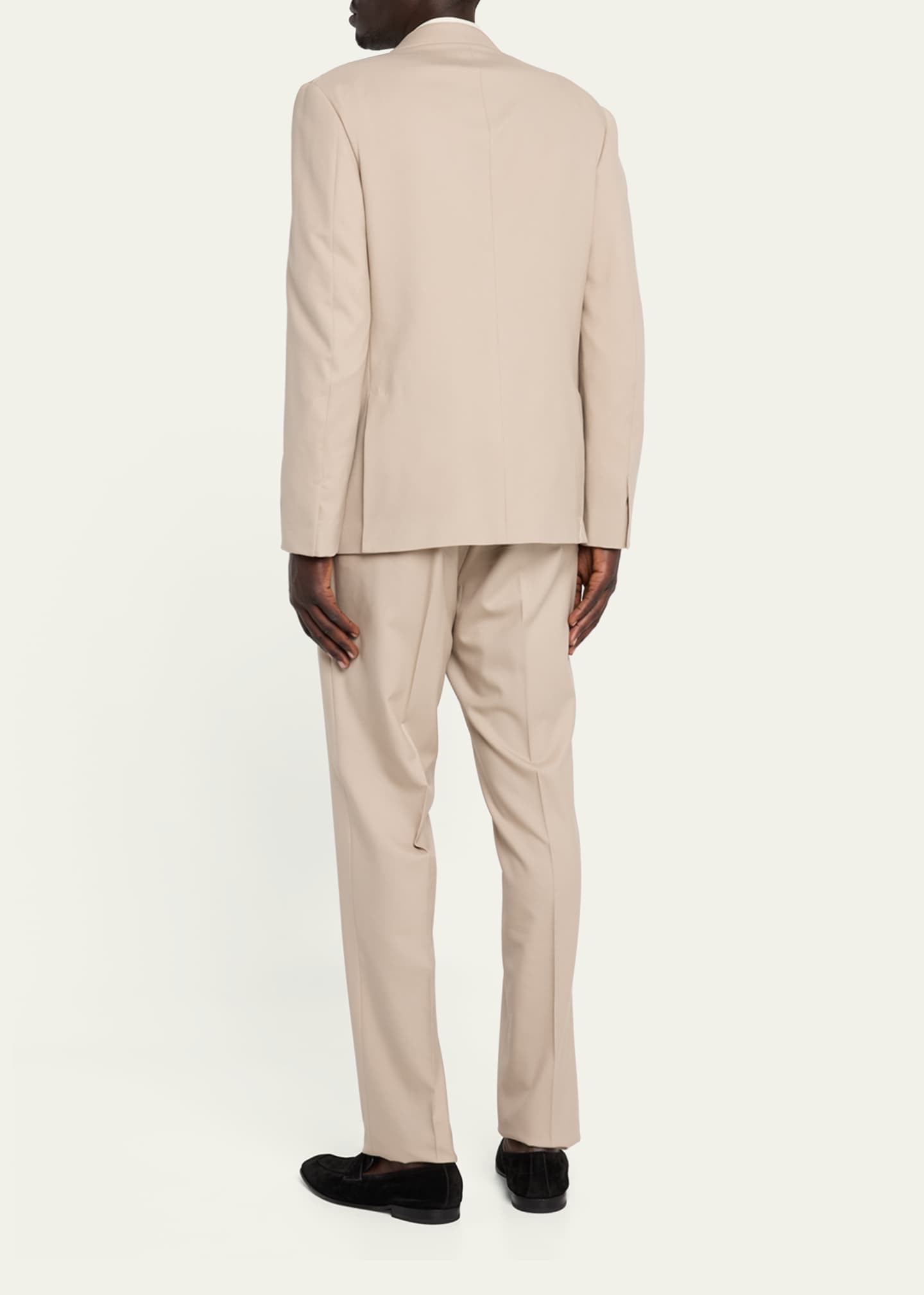 ZEGNA Men's Trofeo Wool Solid Suit Image 3 of 6