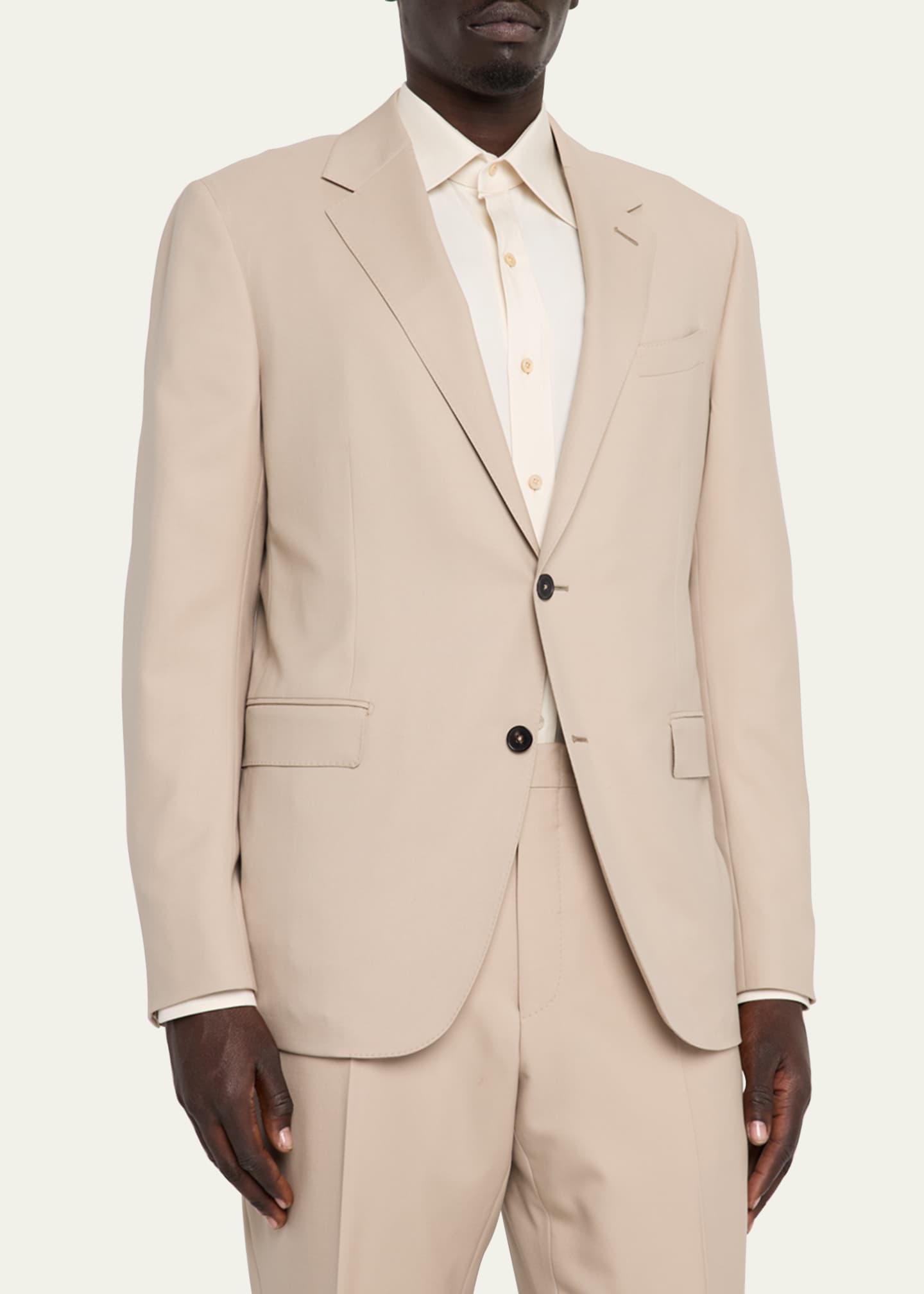 ZEGNA Men's Trofeo Wool Solid Suit Image 4 of 6