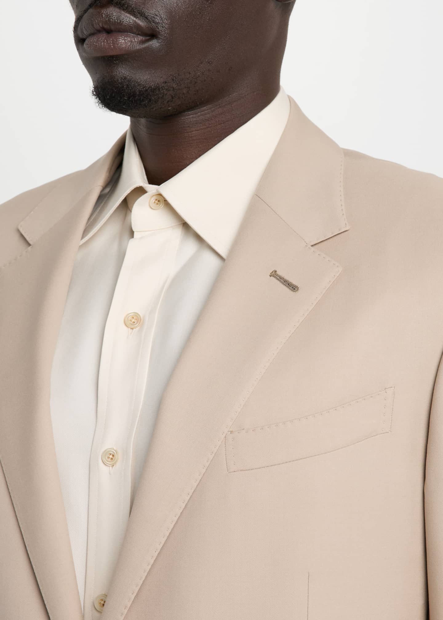 ZEGNA Men's Trofeo Wool Solid Suit Image 6 of 6