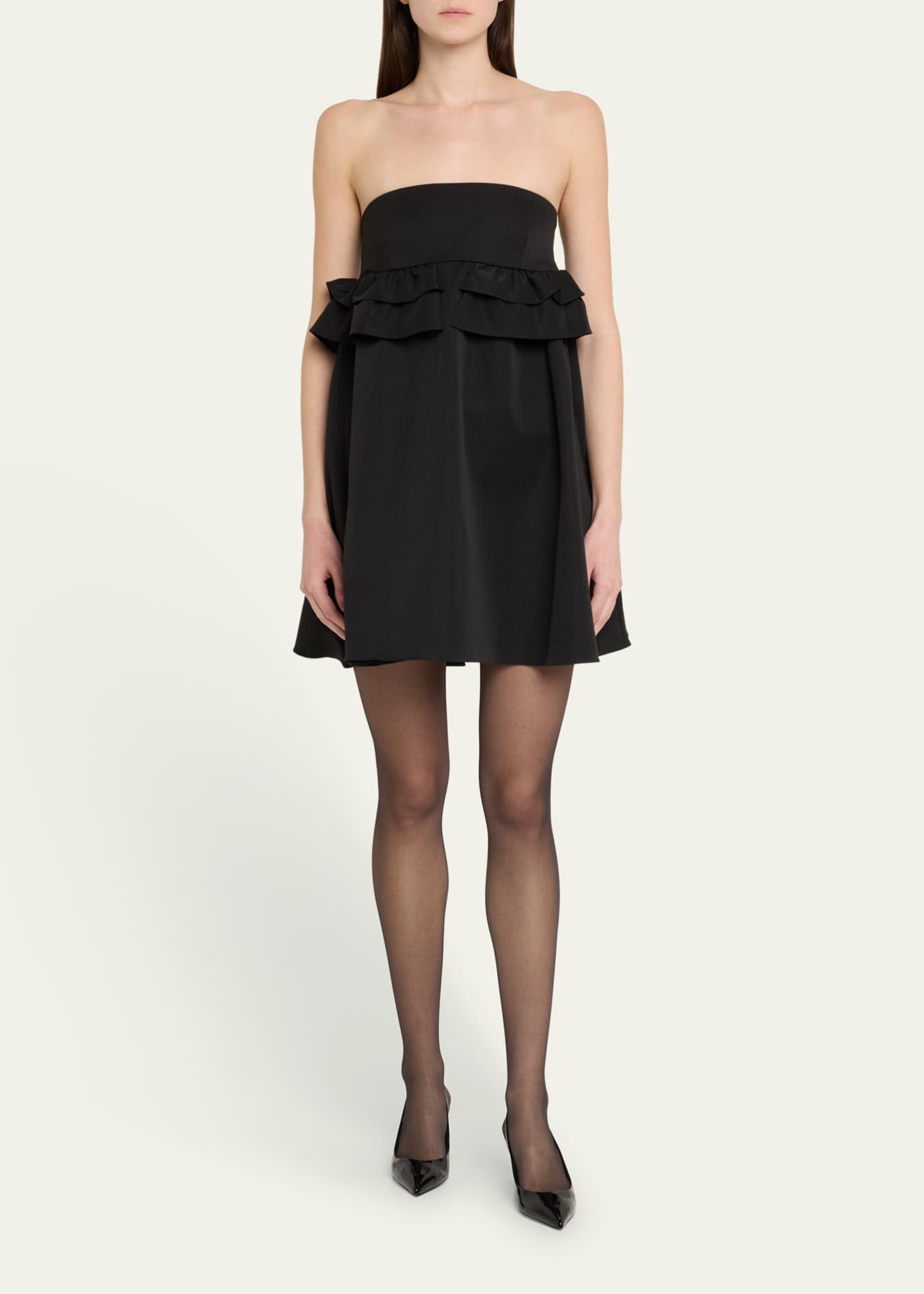 Kika Vargas Nicole Strapless Mini Dress Image 2 of 5