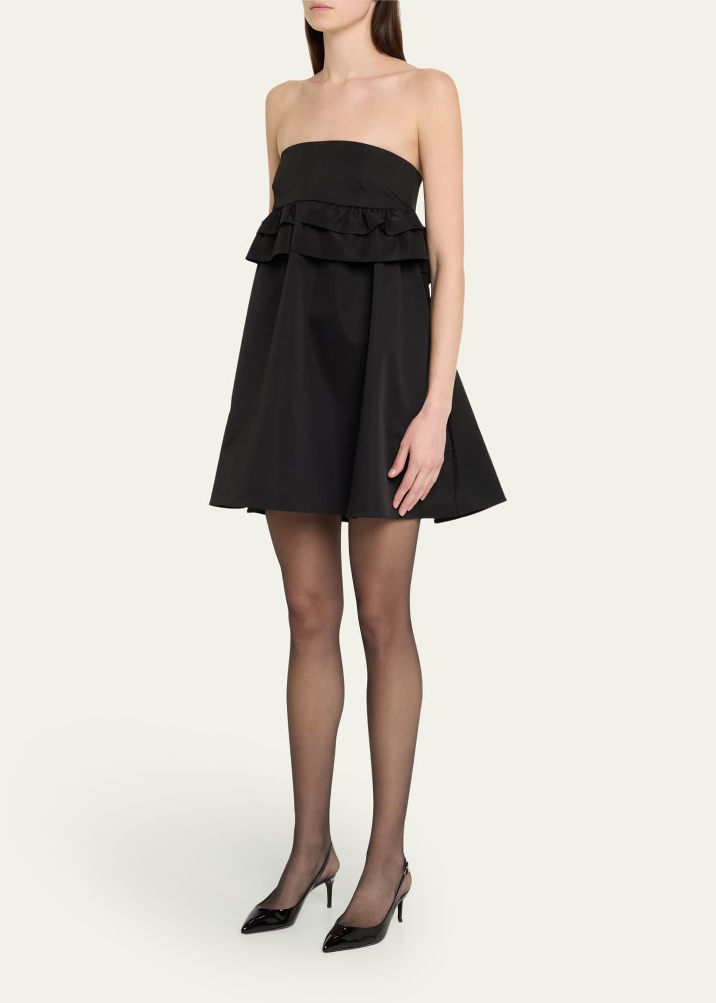 Kika Vargas Nicole Strapless Mini Dress Image 4 of 5