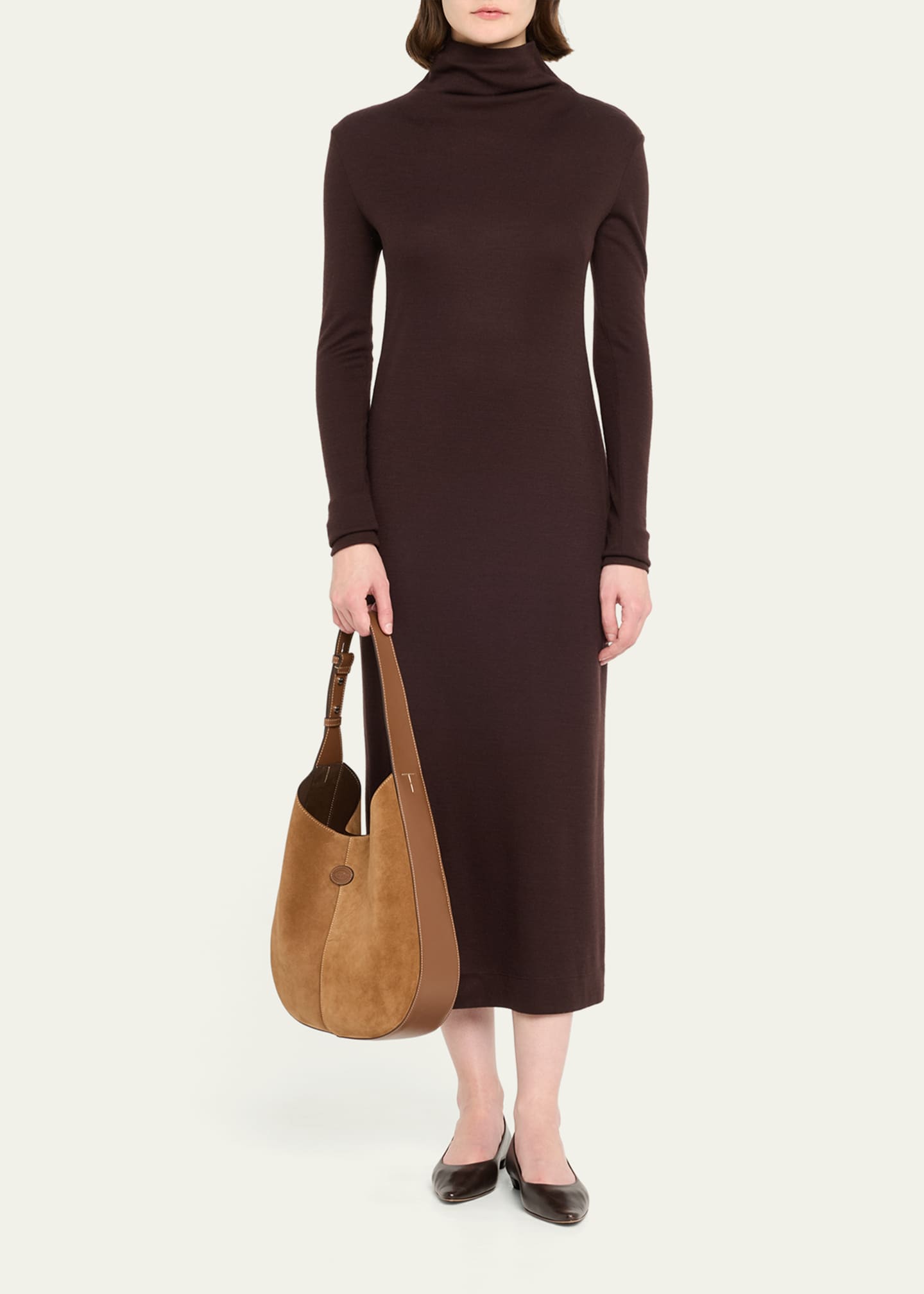 【送料&関税込】Tod's Di Bg Hobo Bag Woman BROWN Tod's Di Bag Hobo in Leather Medium