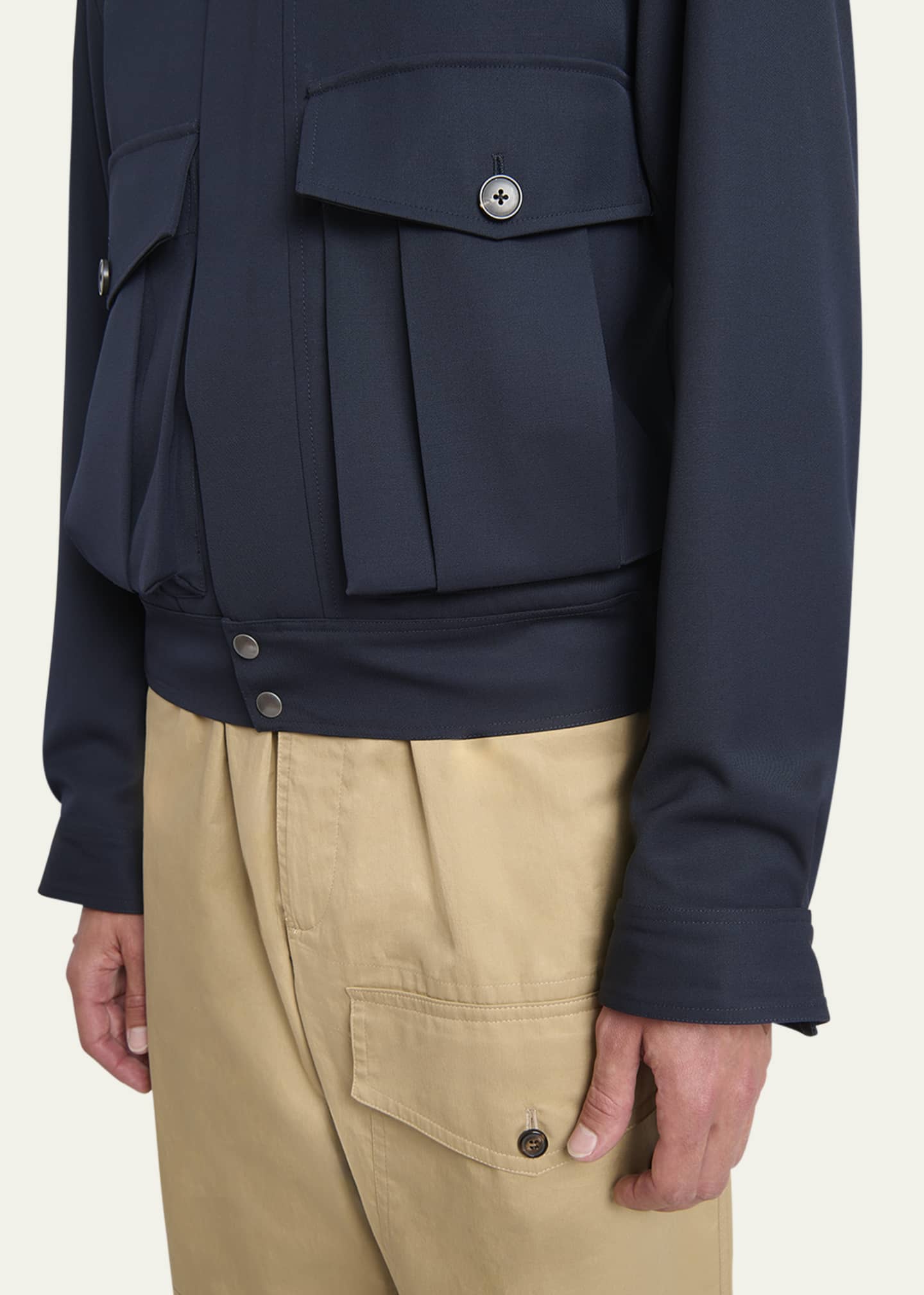 Dries Van Noten Men's Velo Wool Jacket Image 4 of 4