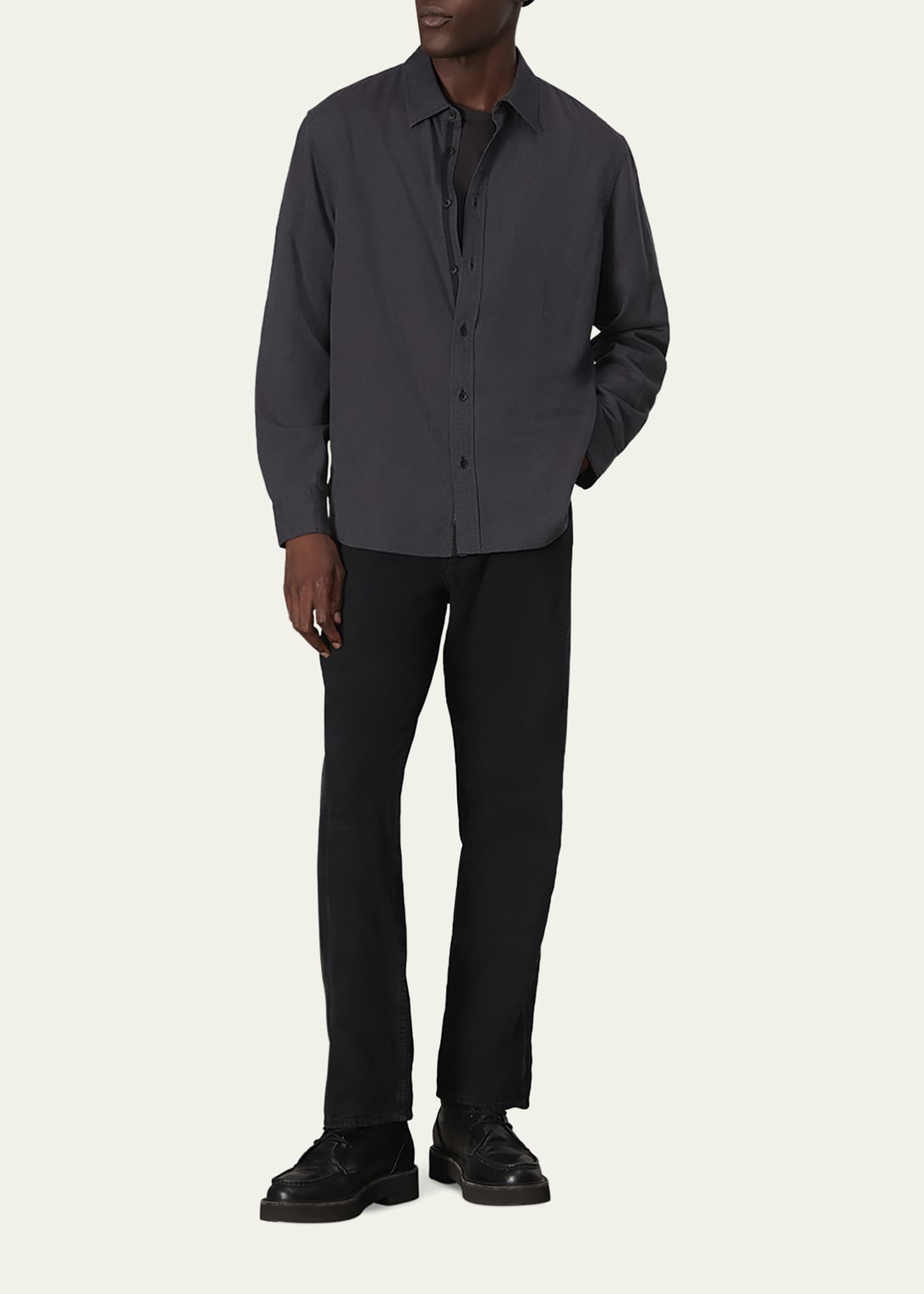 Rag & Bone Men's Zigzag Dobby Sport Shirt Image 2 of 5