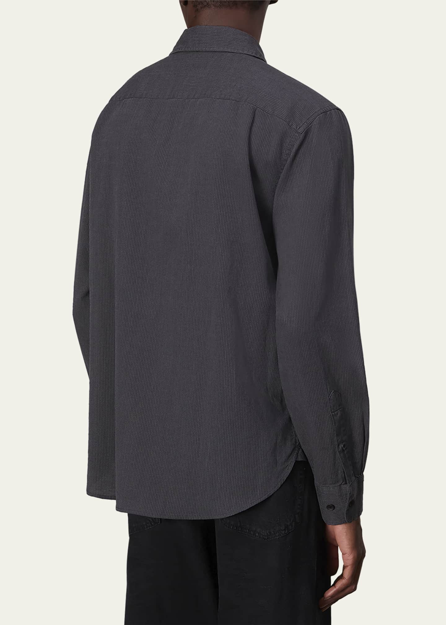 Rag & Bone Men's Zigzag Dobby Sport Shirt Image 3 of 5