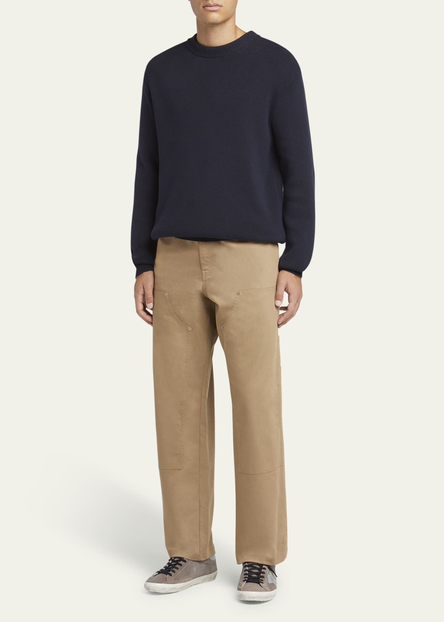 Golden Goose Men's Super Star Suede Low-Top Sneakers Image 3 of 6