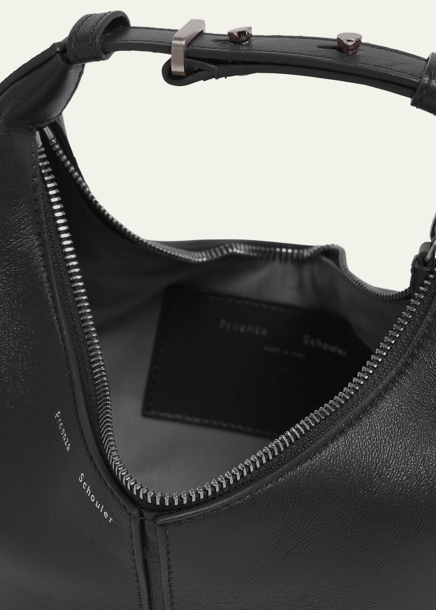Proenza Schouler Slide Mini Napa Leather Shoulder Bag Image 4 of 6