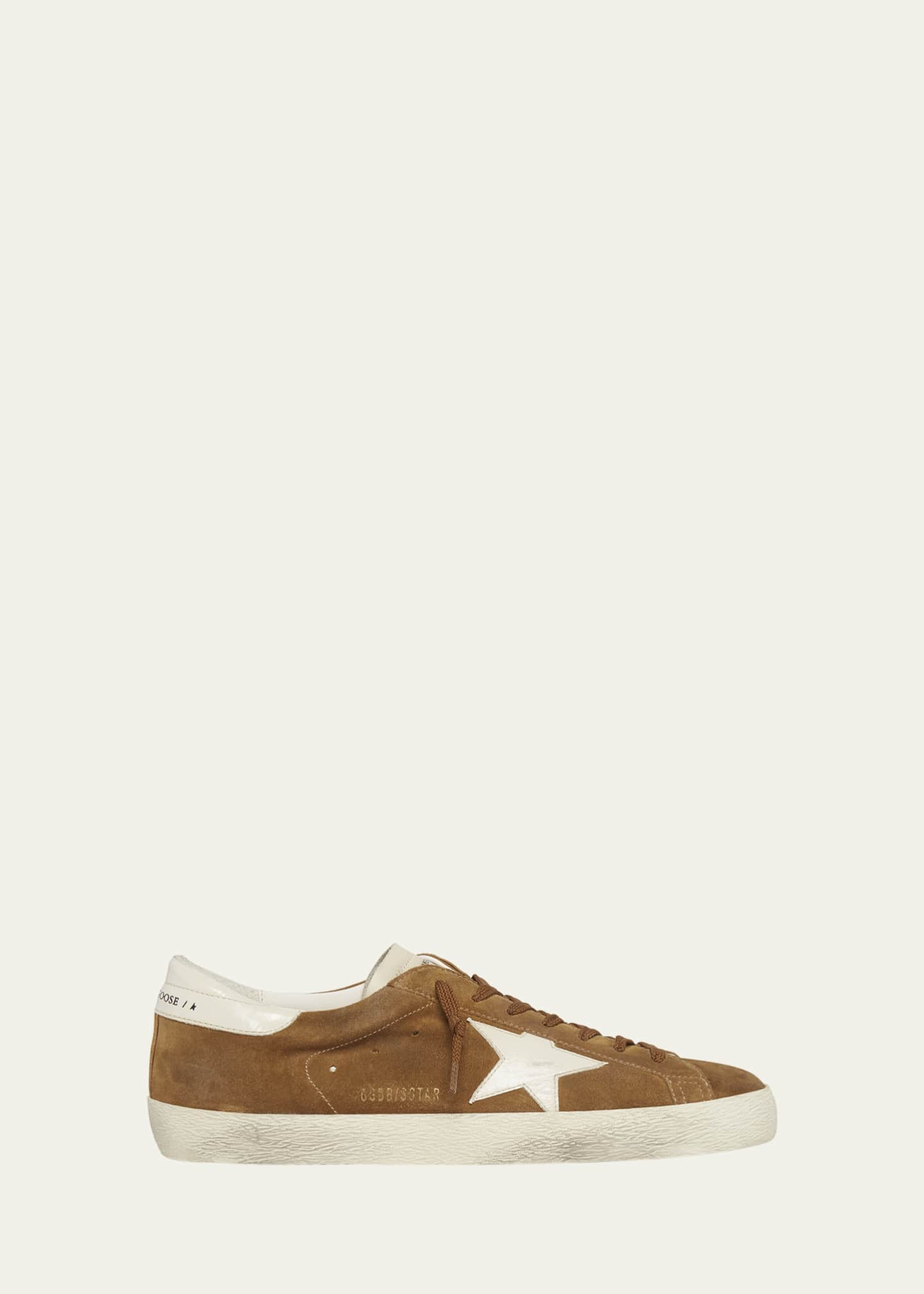 Golden Goose Men's Super Star Low-Top Suede Sneakers Image 1 of 6