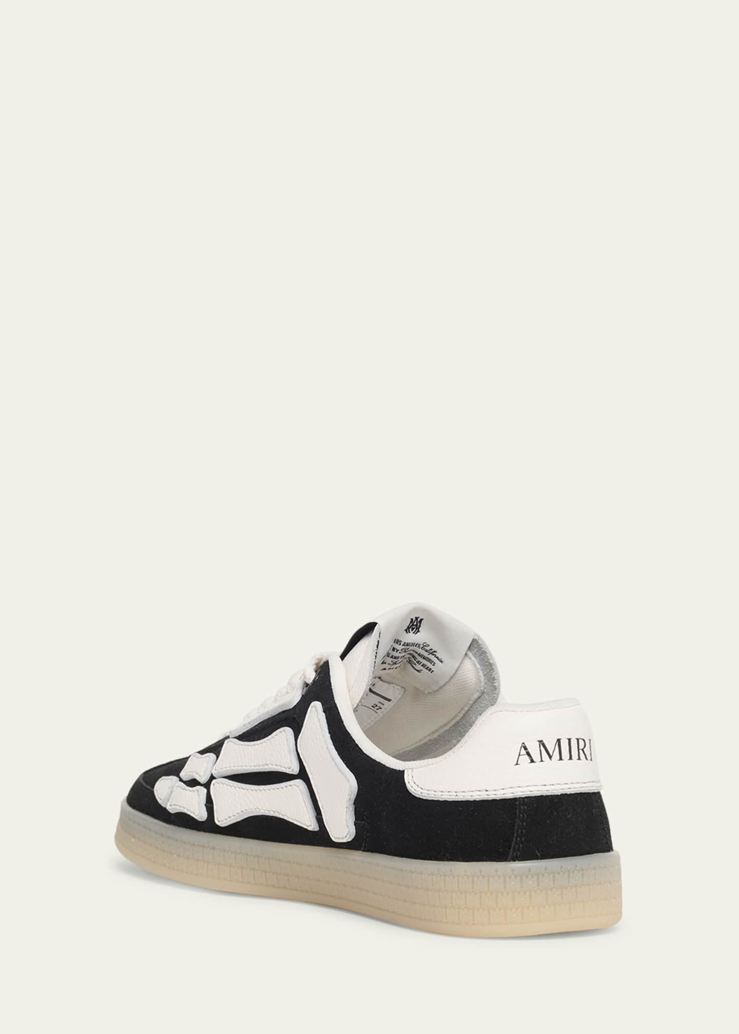 Amiri Men's Pacific Bones Low-Top Sneakers Image 4 of 5