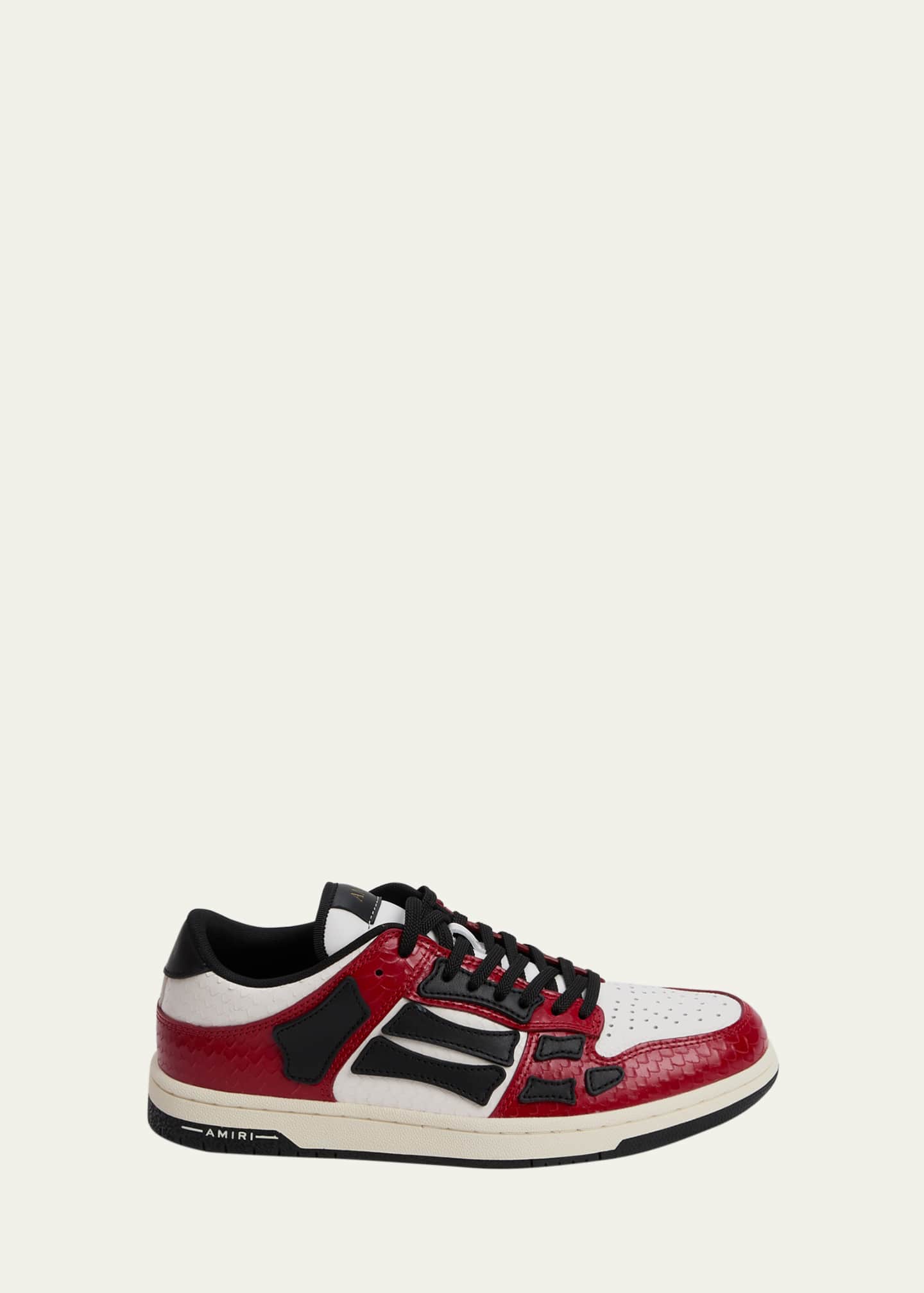 Amiri Men's CNY Skel Leather Low-Top Sneakers Image 1 of 3