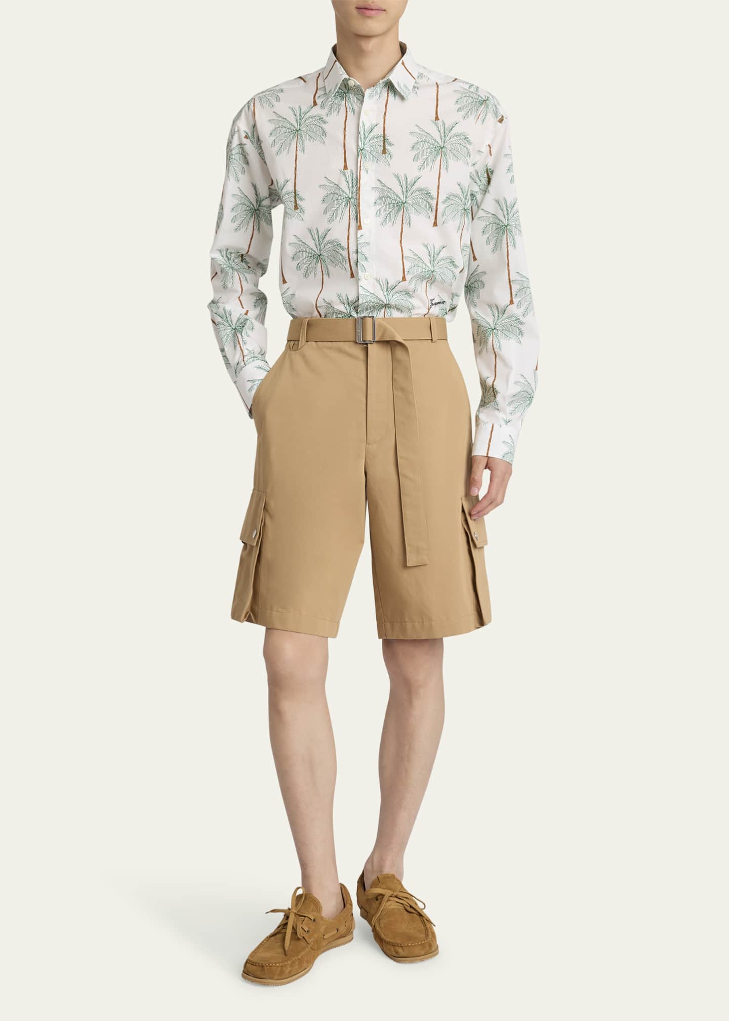 Jacquemus Men's Cargo Bermuda Shorts Image 2 of 5