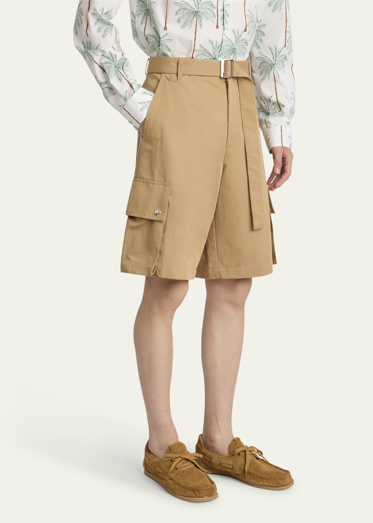 Jacquemus Men's Cargo Bermuda Shorts Image 4 of 5