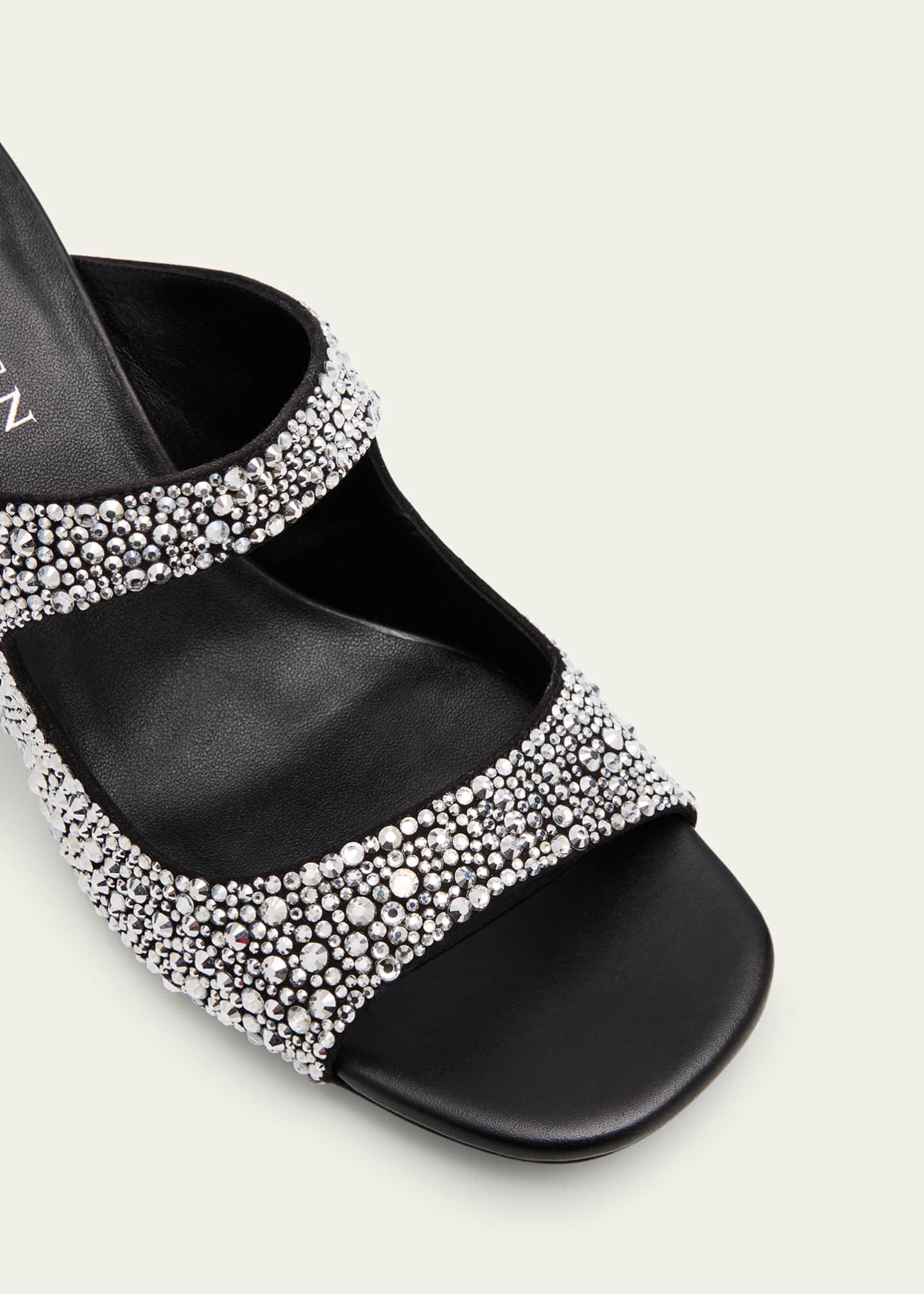 McQueen Crystal Dual-Band Mule Sandals Image 5 of 6