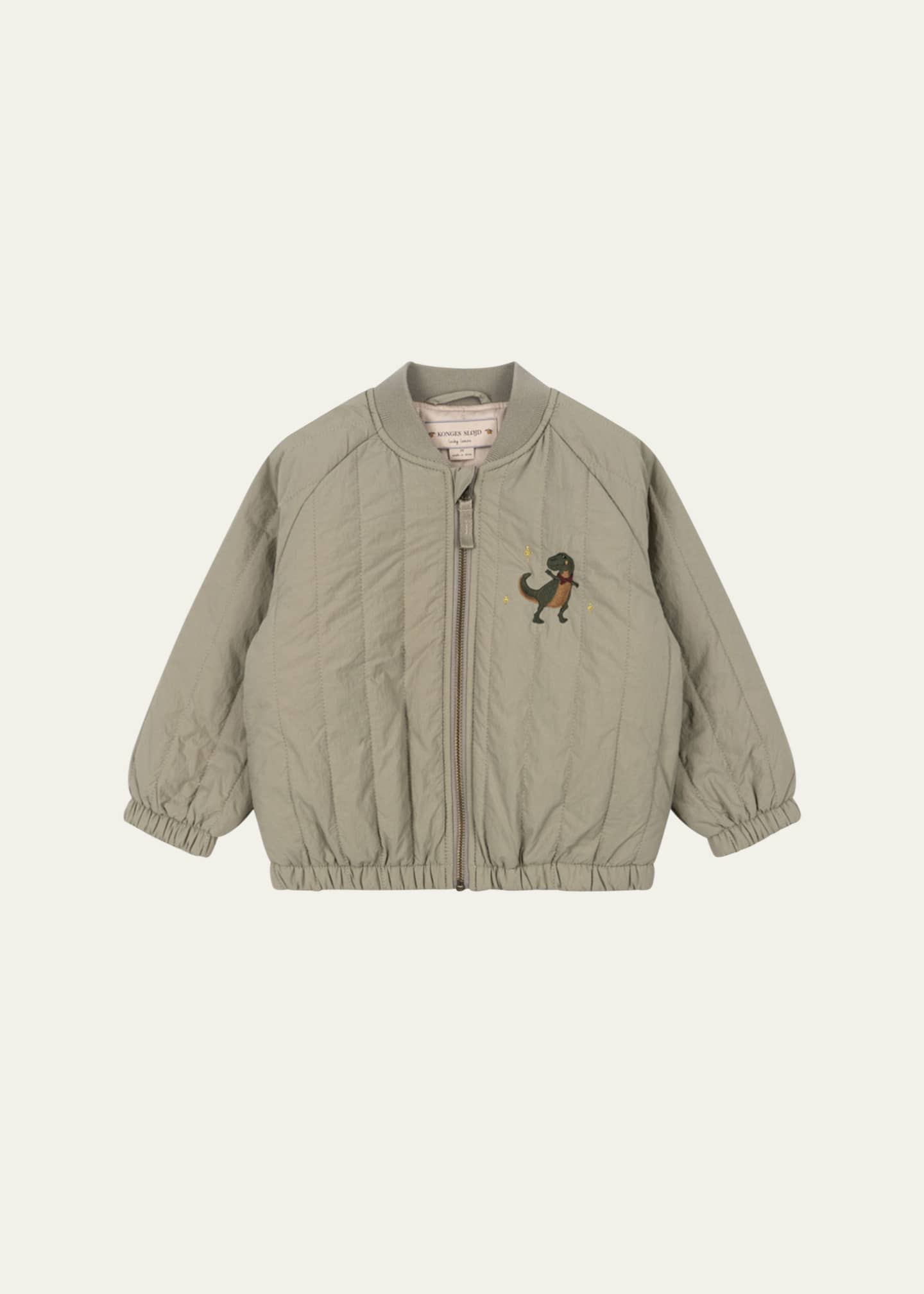 Konges Slojd Kid's Dino Bomber Jacket, Size 9M-10 Image 1 of 3