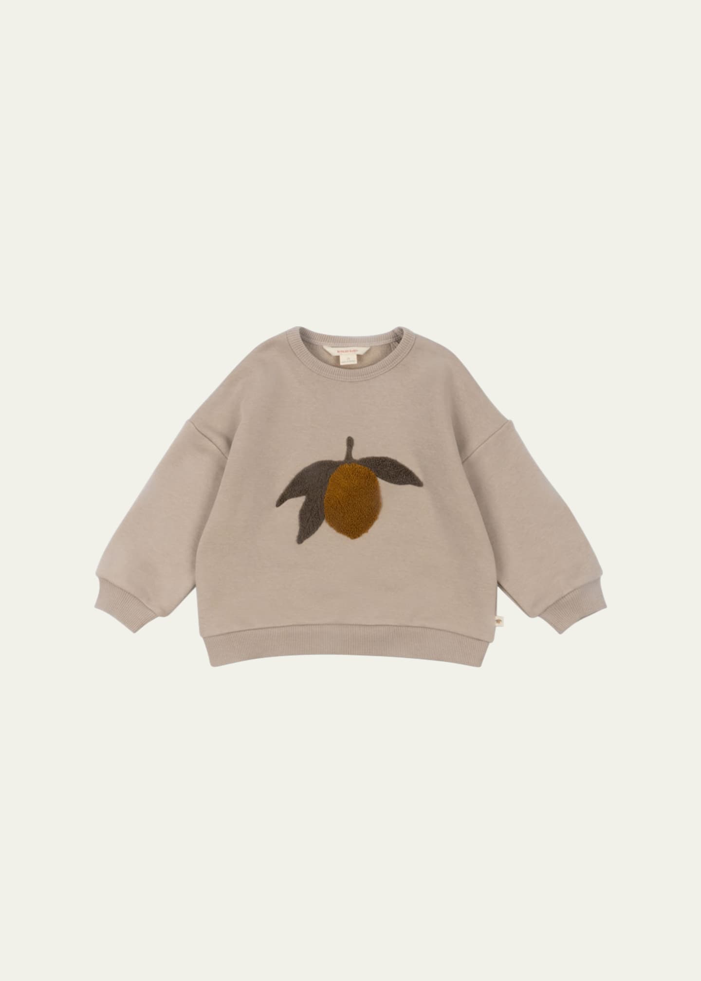 Konges Slojd Kid's Lou Lemon Graphic Sweatshirt, Size 9M-10 Image 1 of 3