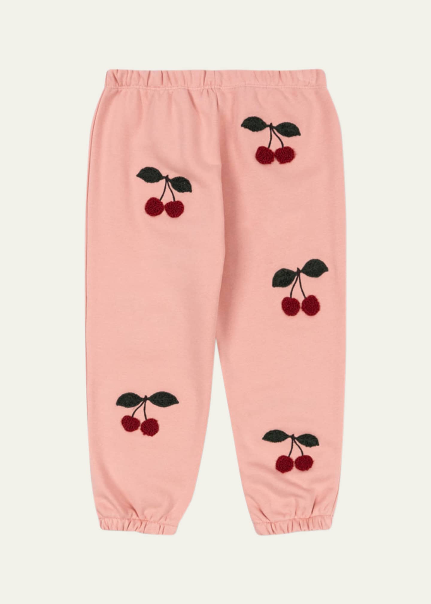 Konges Slojd Girl's Lou Fruit Towelling Sweatpants Image 2 of 3