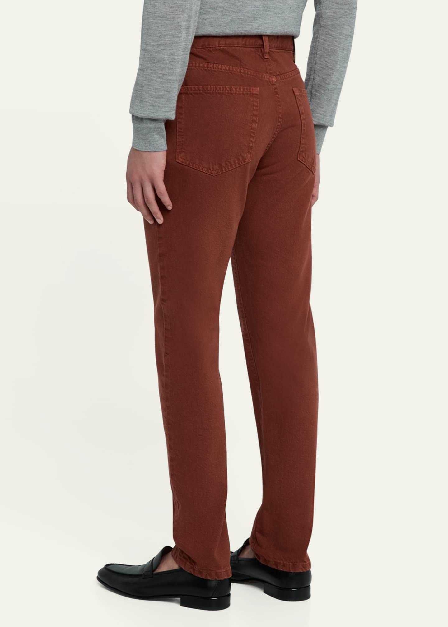 ZEGNA Men's 5-Pocket Denim Pants Image 3 of 5
