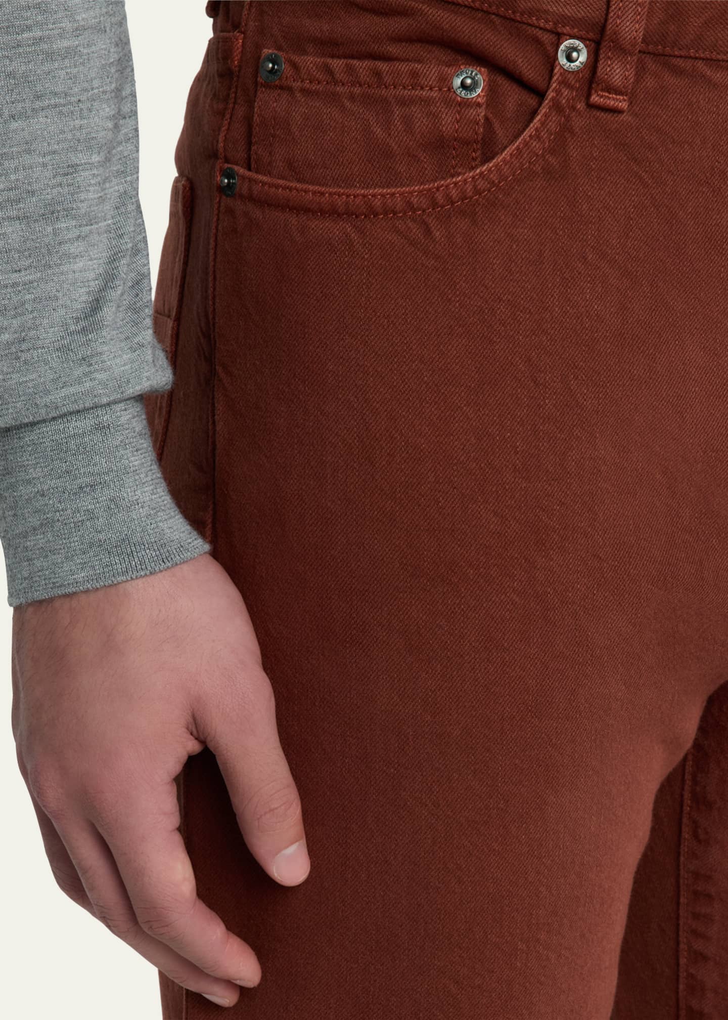 ZEGNA Men's 5-Pocket Denim Pants Image 5 of 5