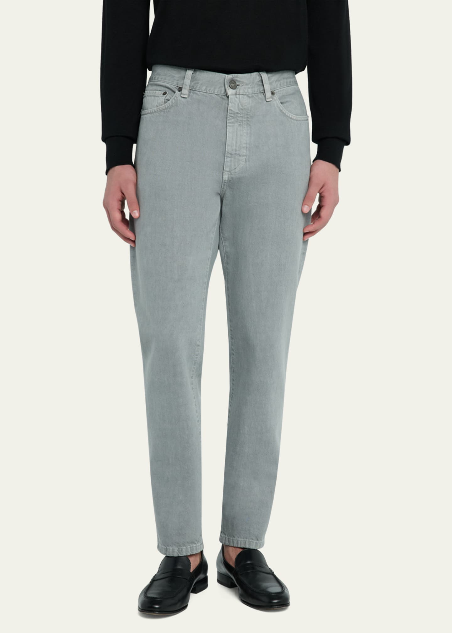 ZEGNA Men's 5-Pocket Denim Pants Image 4 of 5