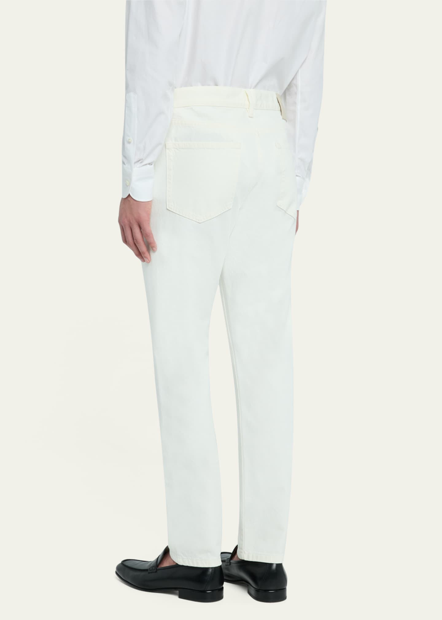 ZEGNA Men's Slim Denim Five-Pocket Pants Image 3 of 5