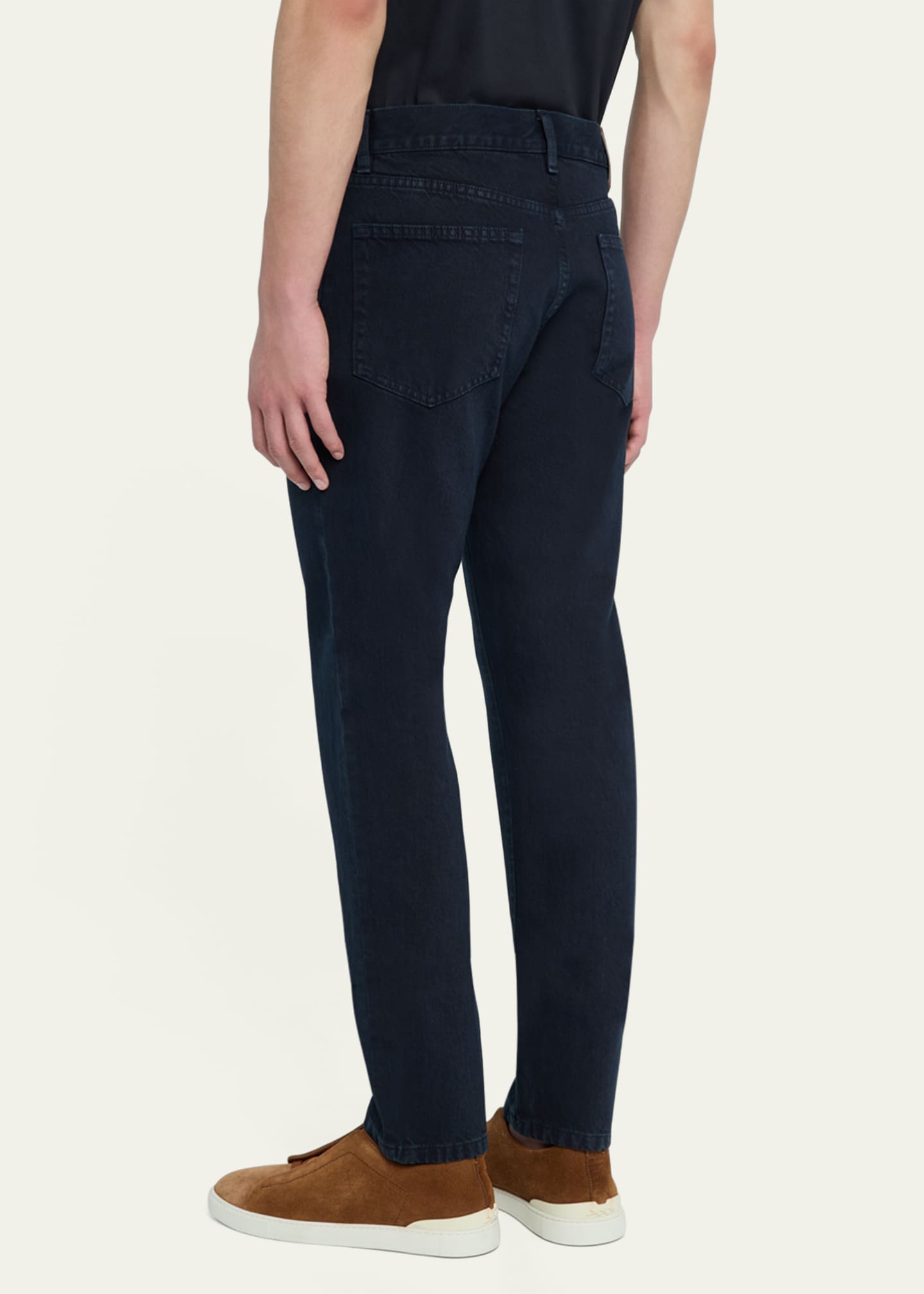 ZEGNA Men's 5-Pocket Denim Pants Image 3 of 5