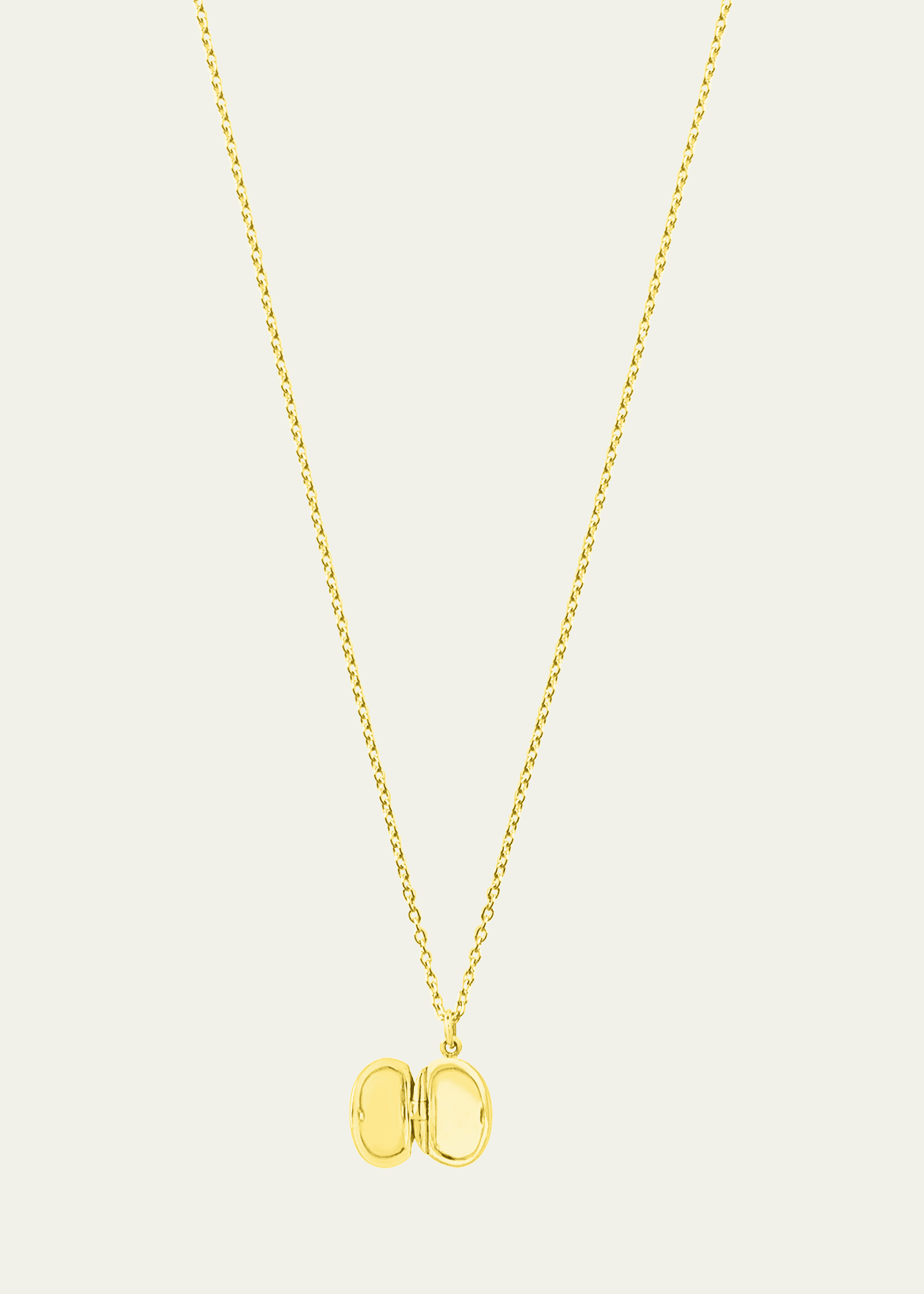 PATTARAPHAN Baby Diamond Locket Necklace in 14K Yellow Gold, 22"L Image 4 of 4