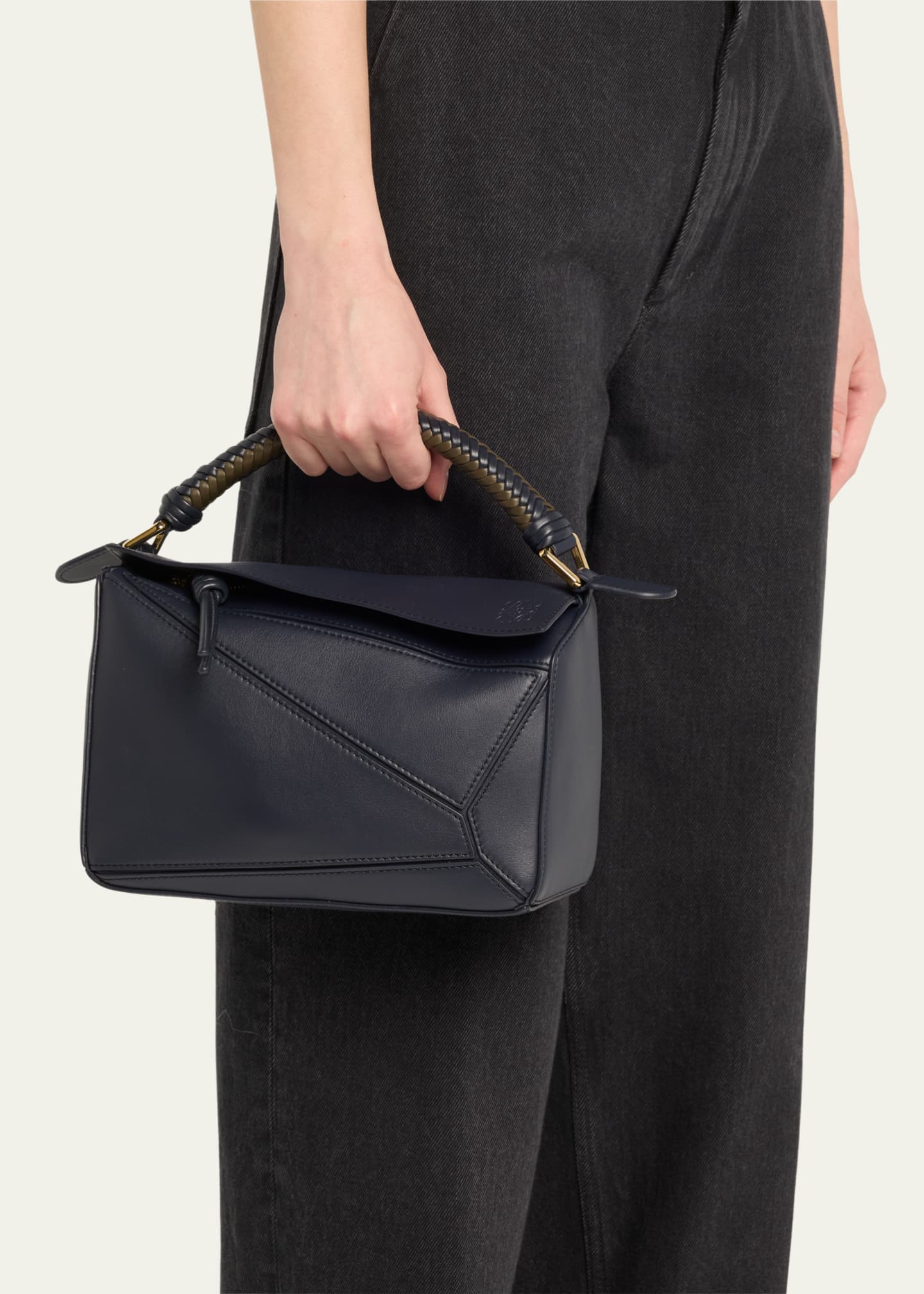 Loewe Puzzle Small Leather Top-Handle Bag Image 2 of 6