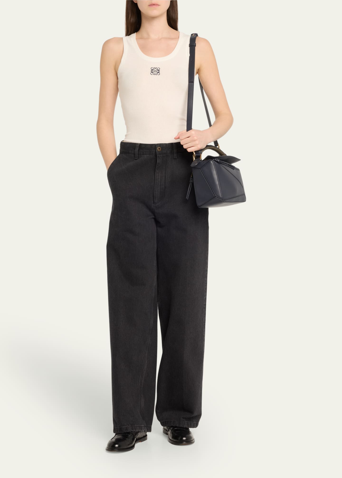 Loewe Puzzle Small Leather Top-Handle Bag Image 5 of 6