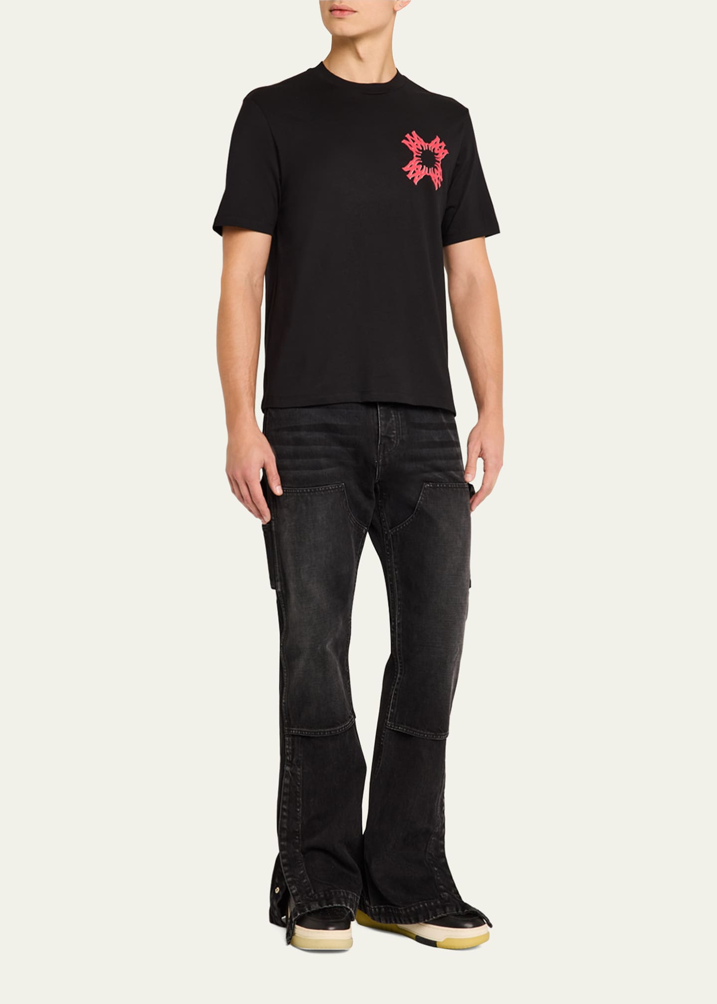 Amiri Men's MA Quad T-Shirt Image 2 of 5