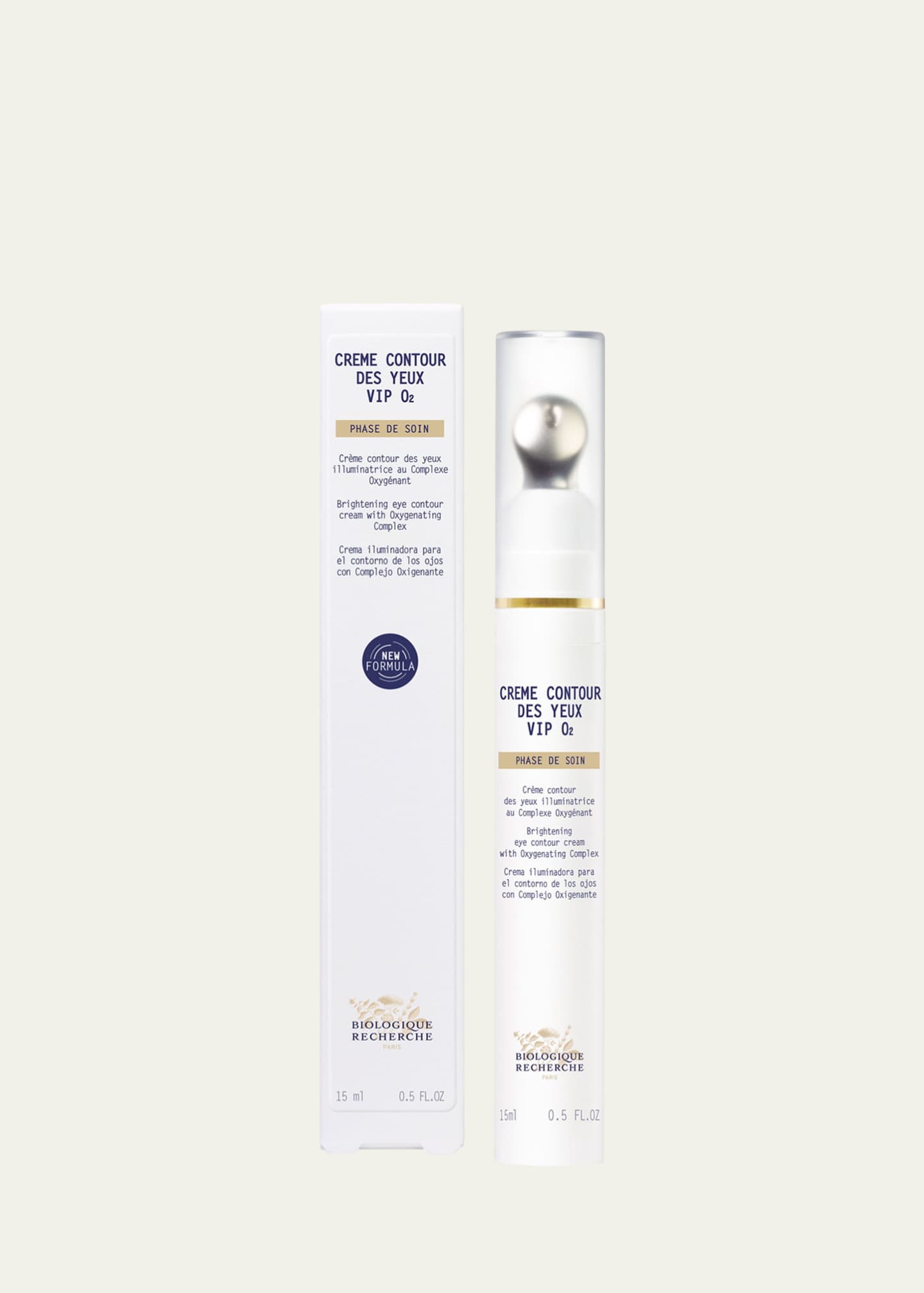 Biologique Recherche Creme Contour des Yeux VIP O2, 0.5 oz.