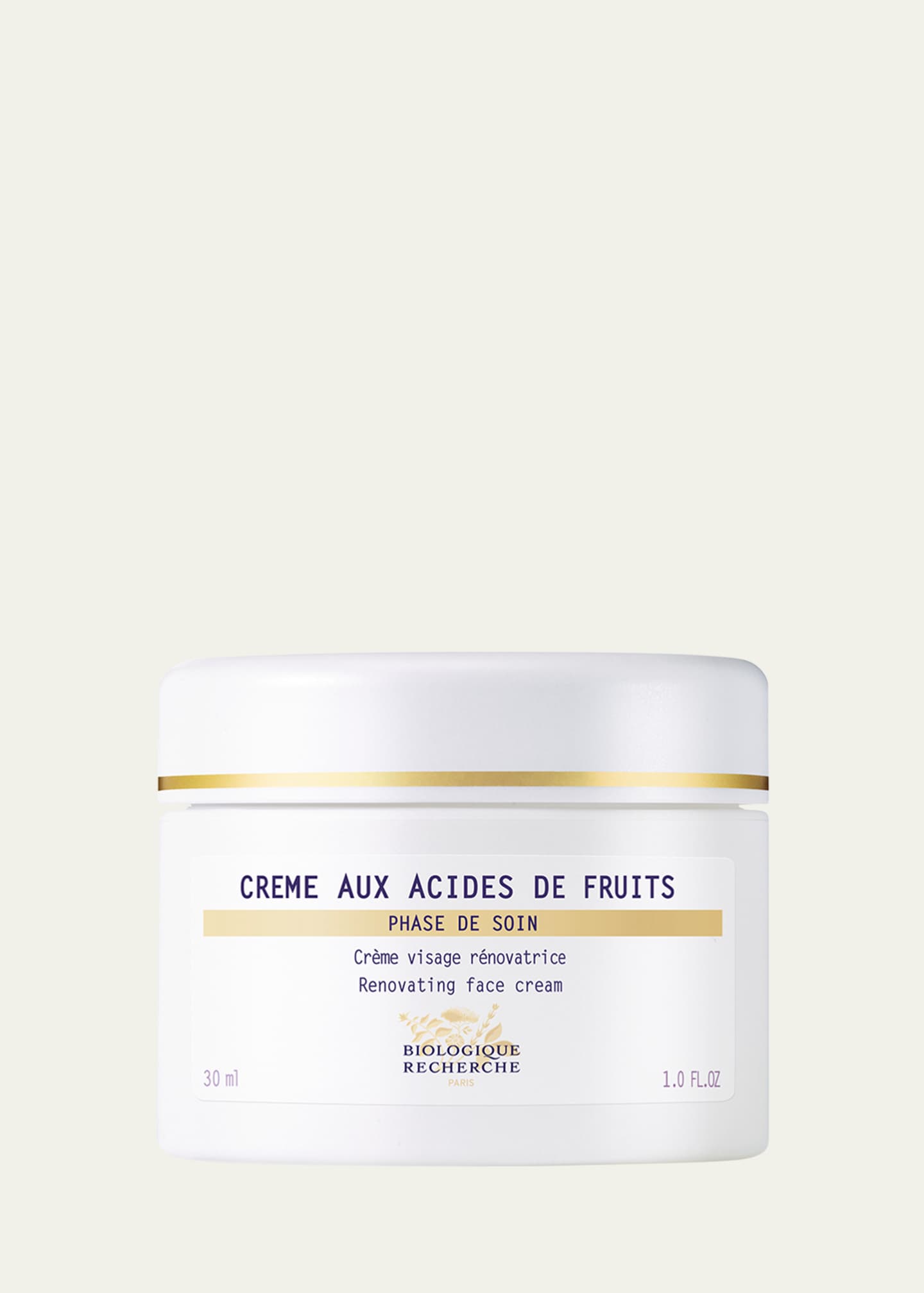 Biologique Recherche Creme Aux Acides de Fruits, 1 oz.