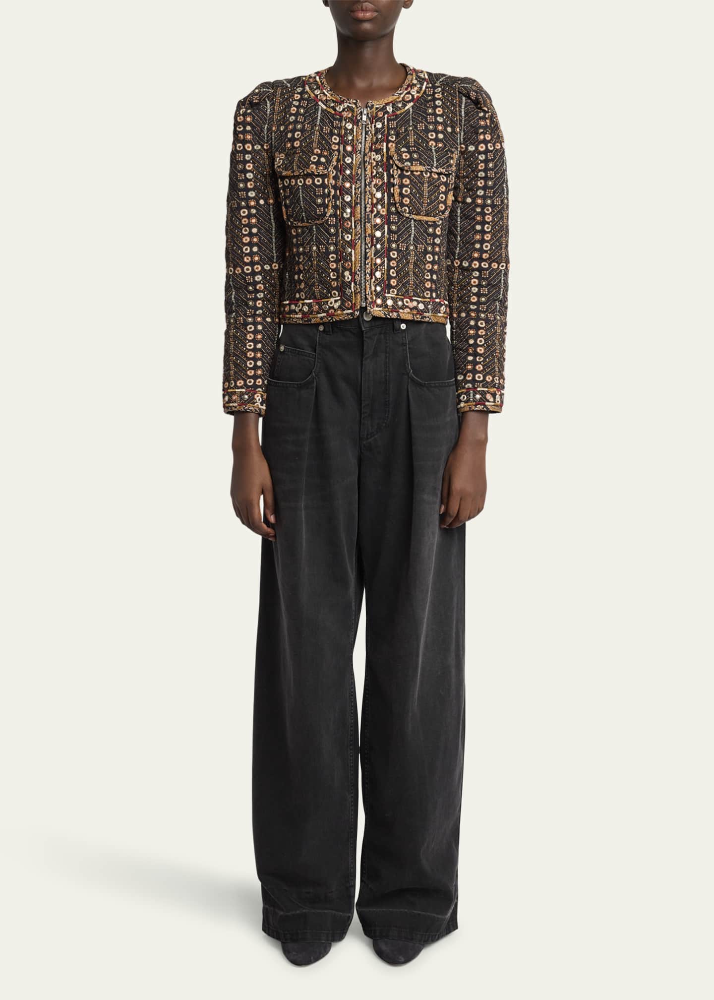 Etoile Isabel Marant Christy Quilted Jacket Image 2 of 5