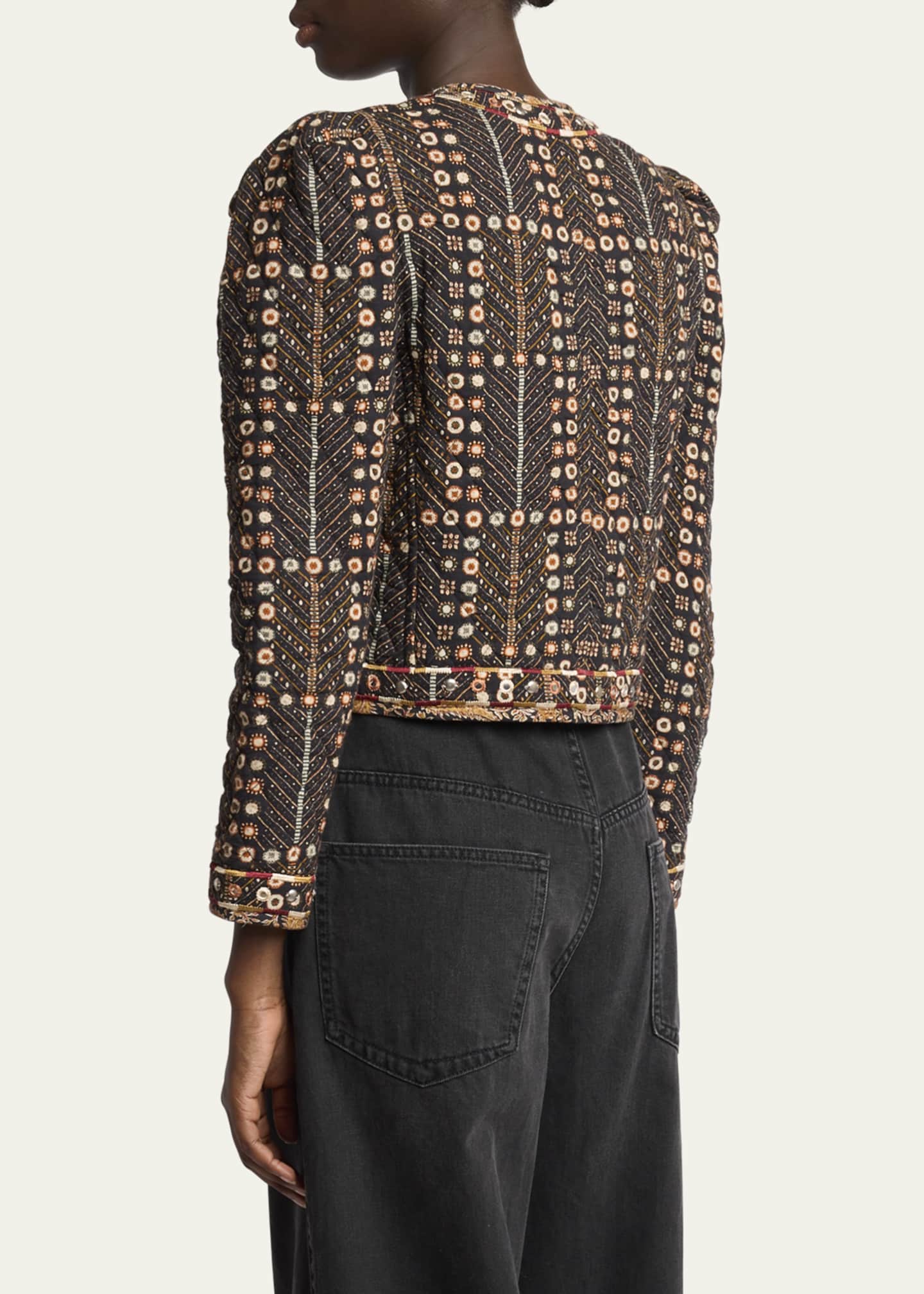 Etoile Isabel Marant Christy Quilted Jacket Image 3 of 5