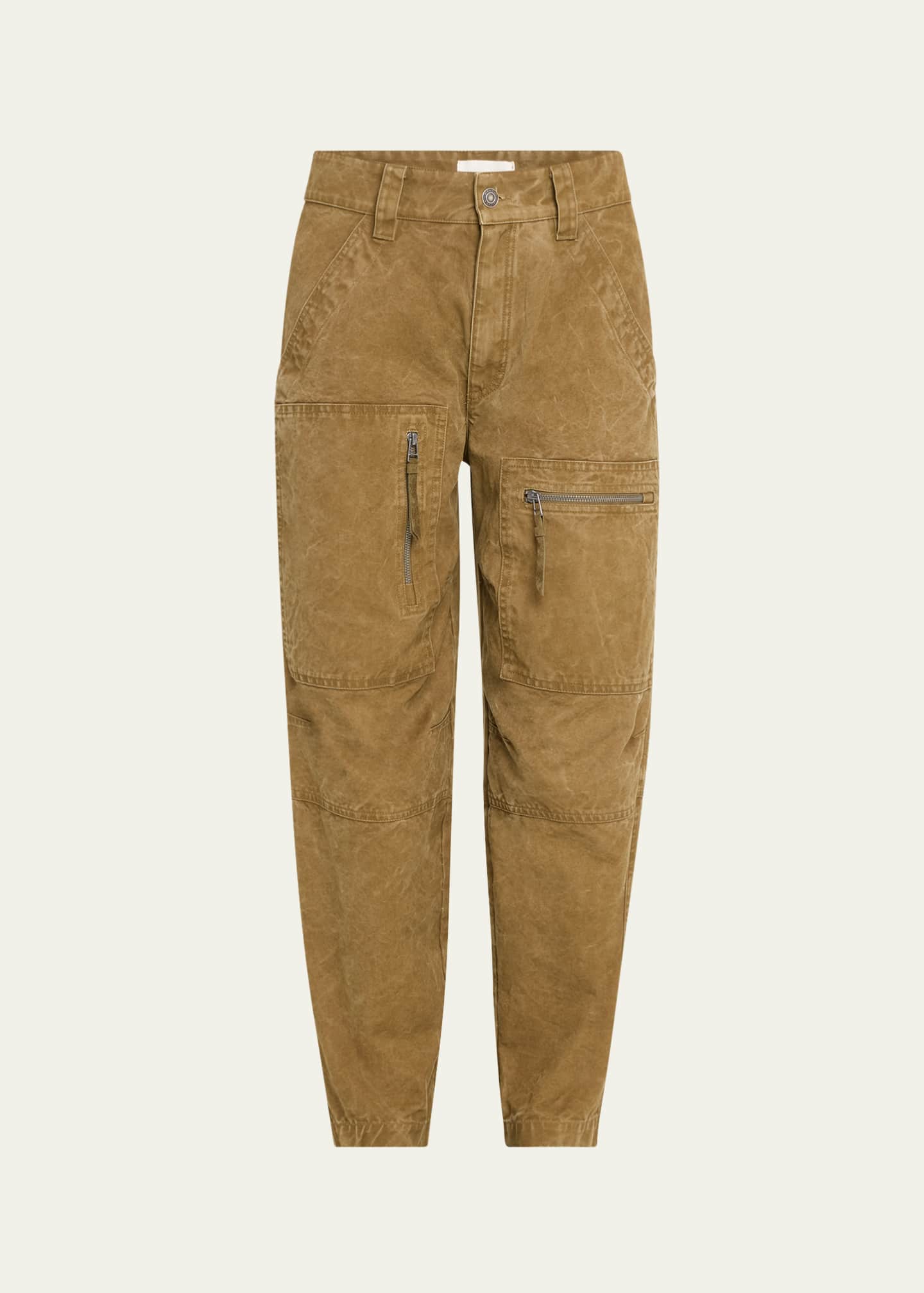 Etoile Isabel Marant Kelyane Tapered Cargo Pants Image 1 of 5