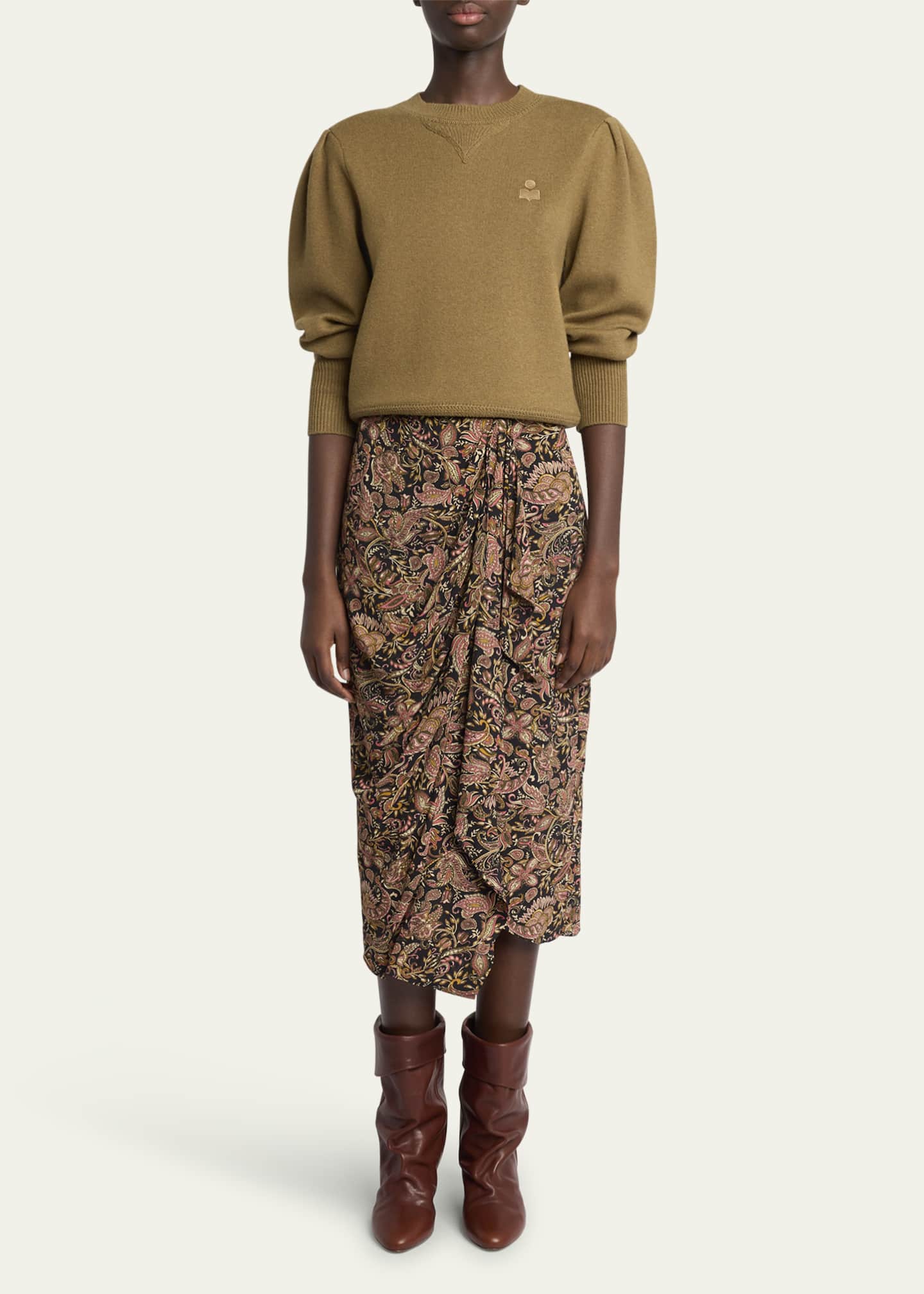 Etoile Isabel Marant Kelaya Logo Sweater Image 2 of 5