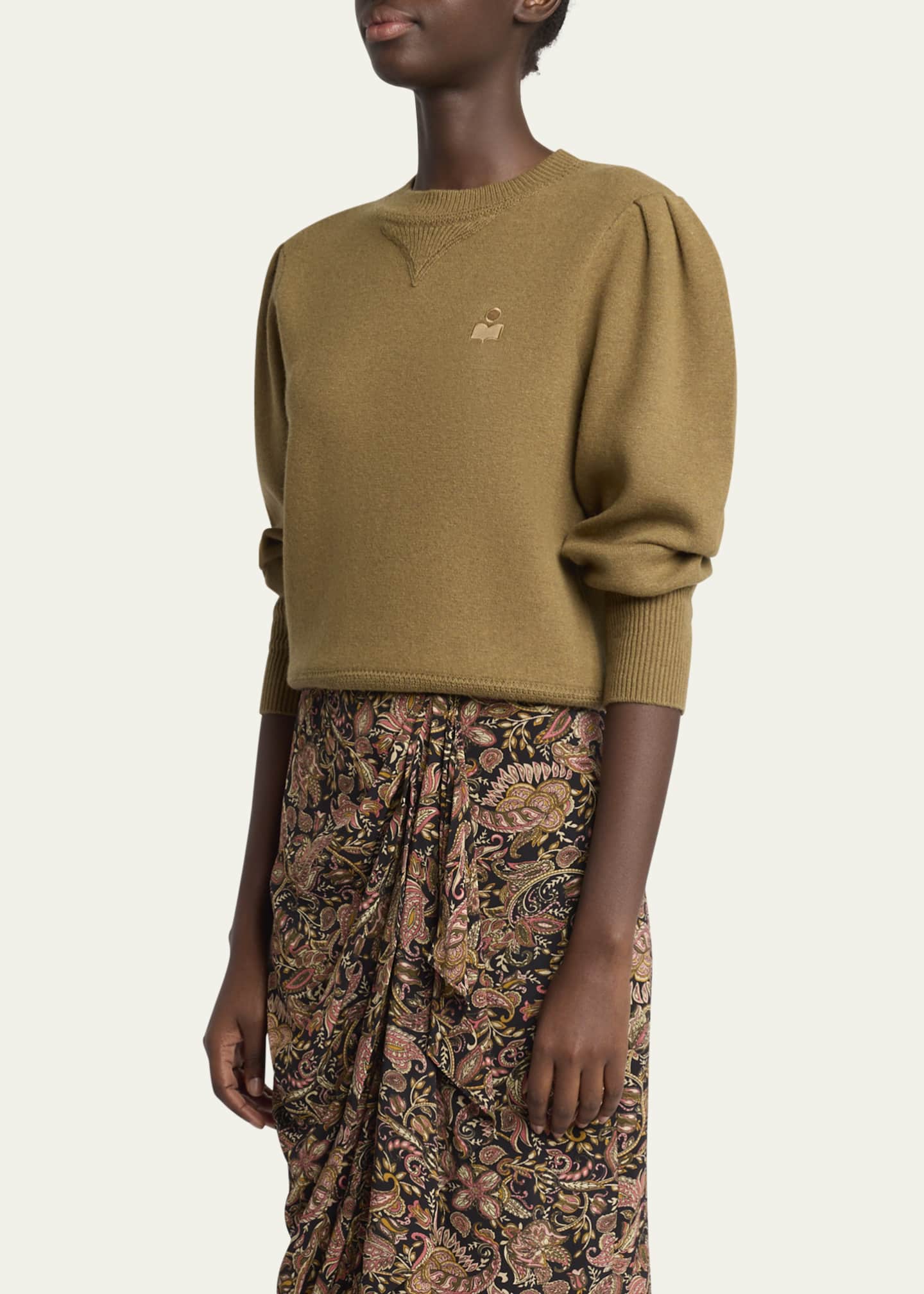Etoile Isabel Marant Kelaya Logo Sweater Image 4 of 5