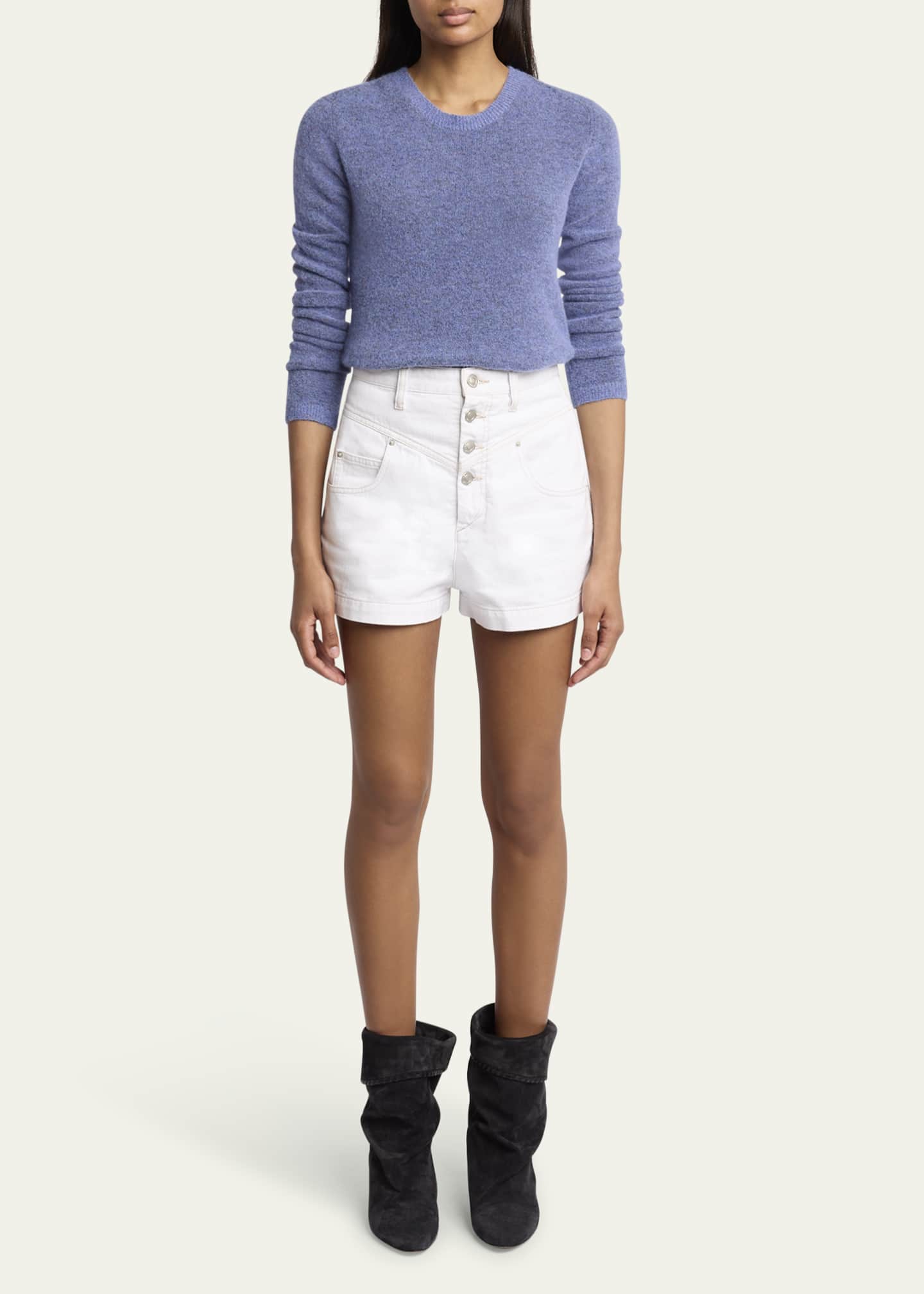 Etoile Isabel Marant Obira Crewneck Sweater Image 2 of 5