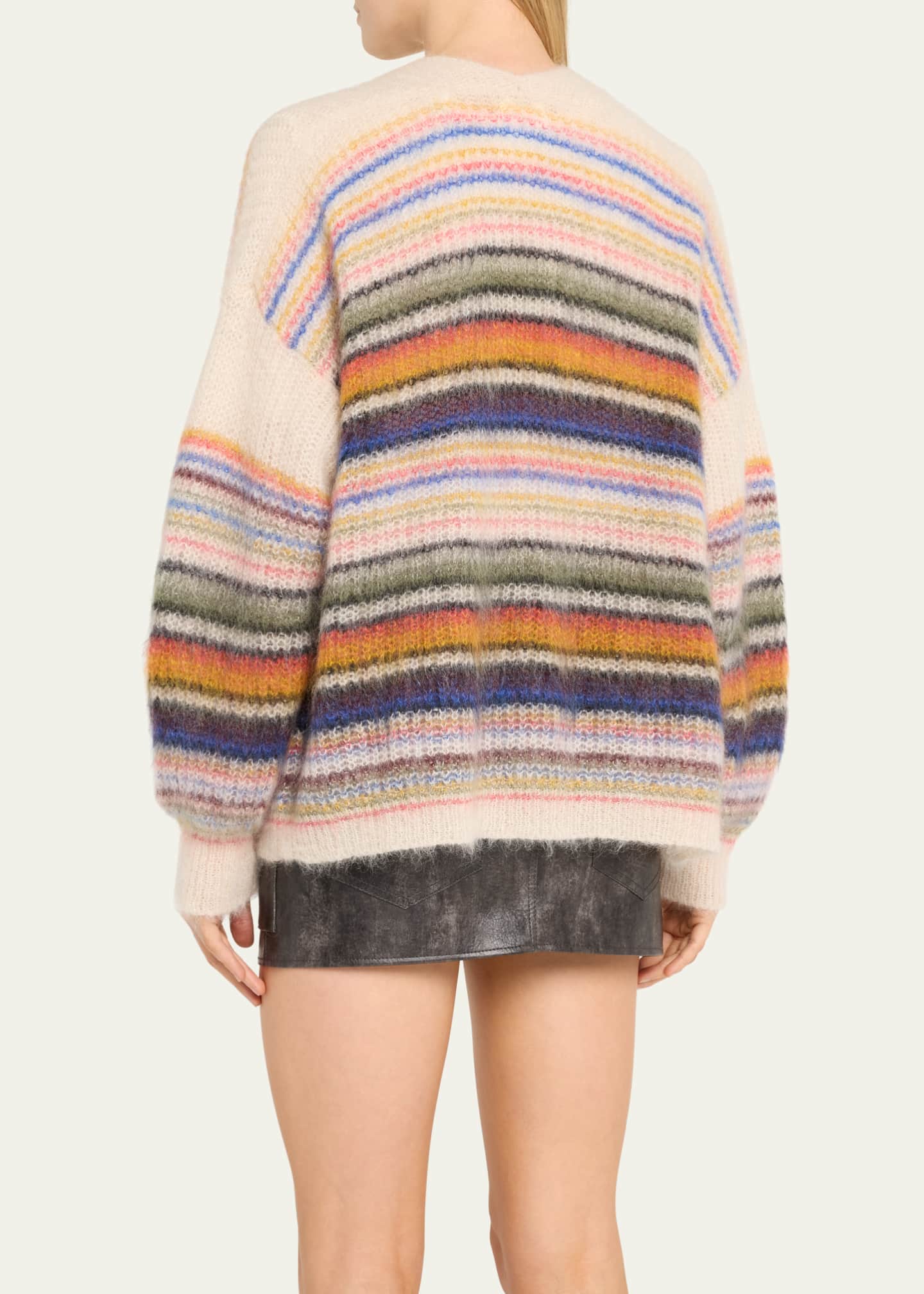 Etoile Isabel Marant Dana Stripe Cardigan Image 3 of 5