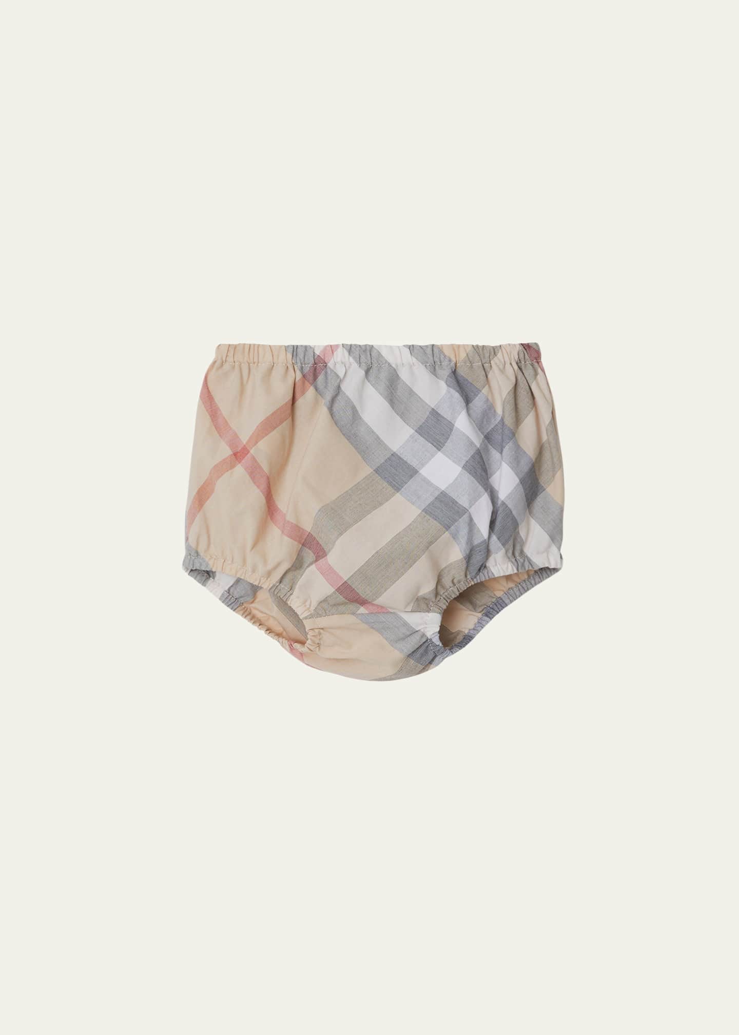 Burberry Girl's Orla Dress & Bloomers Gift Set, Size 3M-18M Image 2 of 3