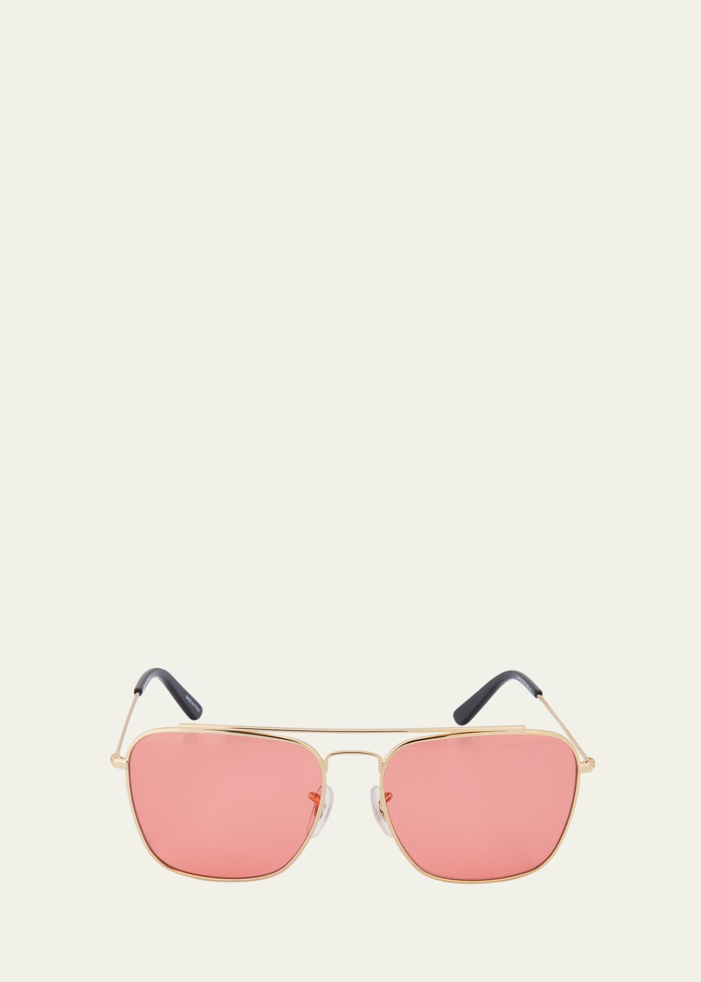 Selima Optique Lorenza Square Metal Sunglasses - Bergdorf Goodman