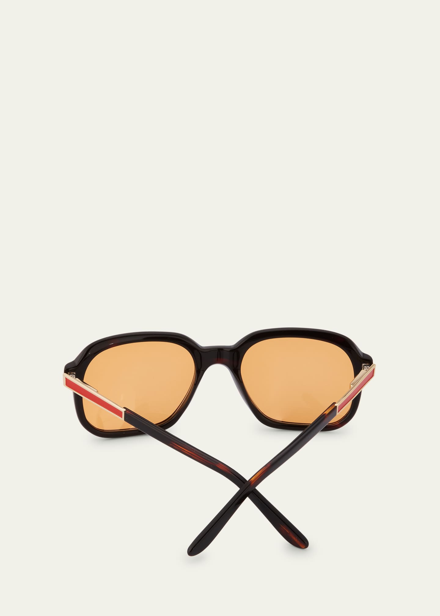 Selima Optique Maestro Sun Square Acetate & Metal Sunglasses