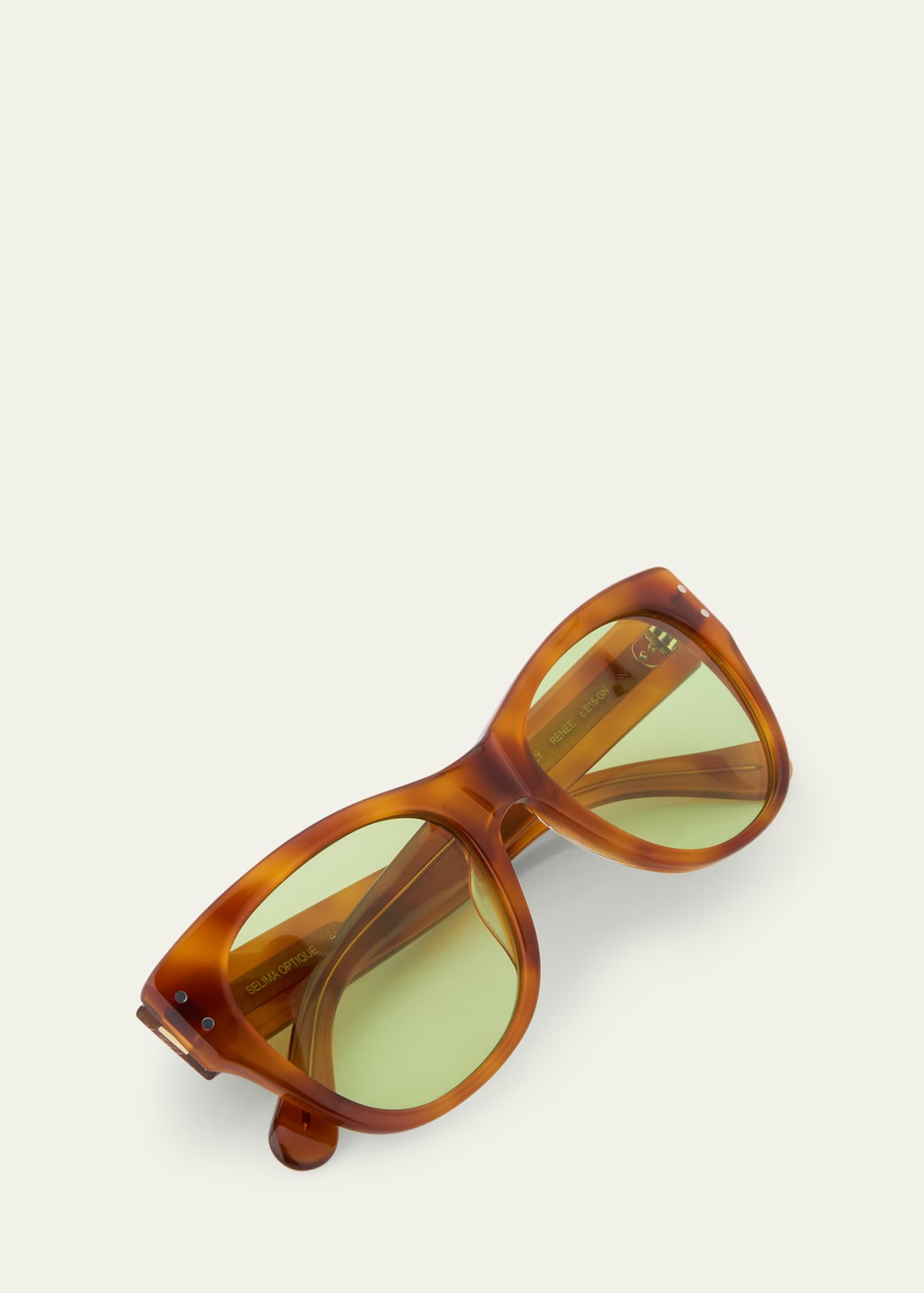 Selima Optique Renee Rectangle Acetate Sunglasses Image 5 of 5