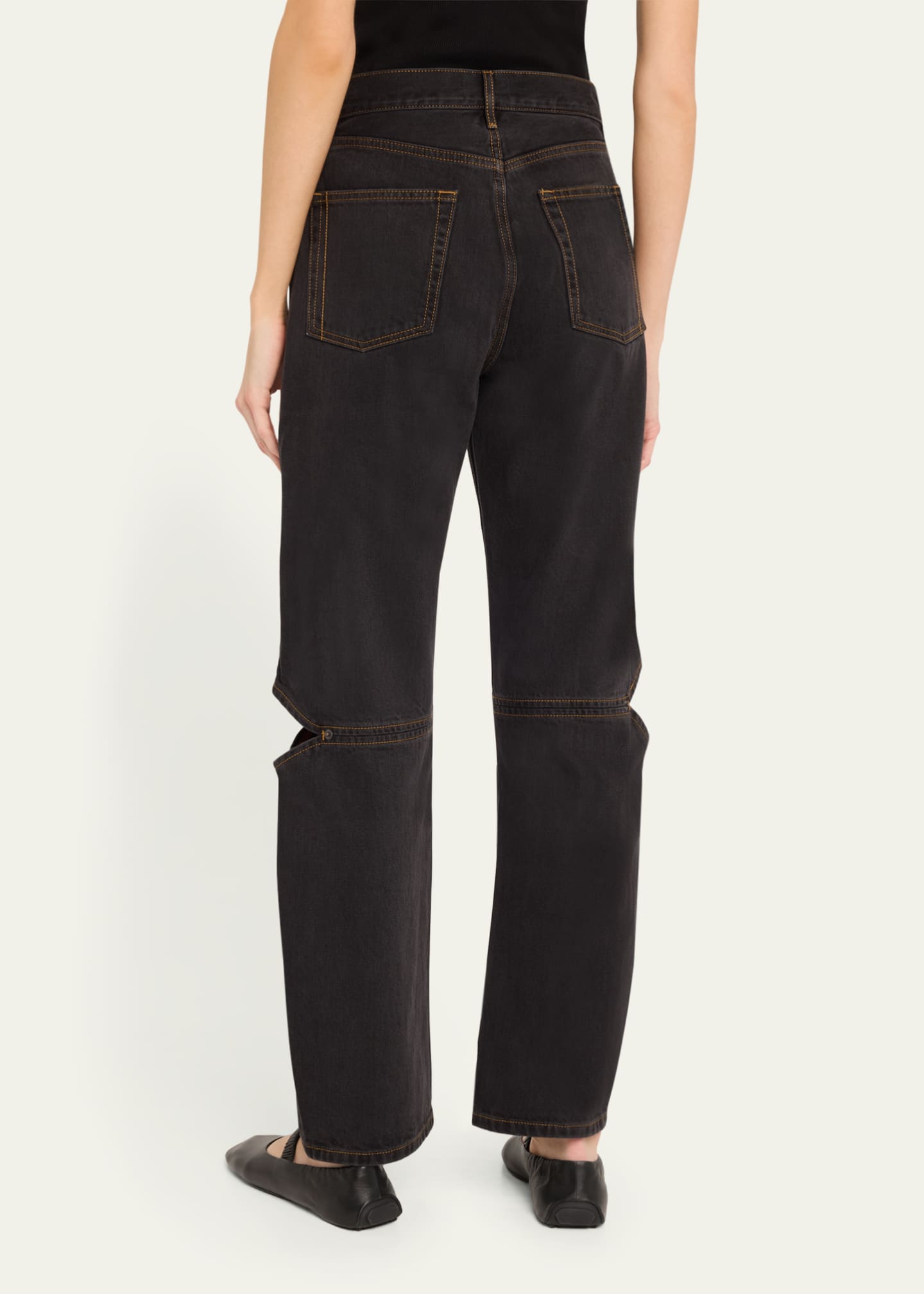 Still Here Cowgirl Cut-Out Jeans Image 3 of 5