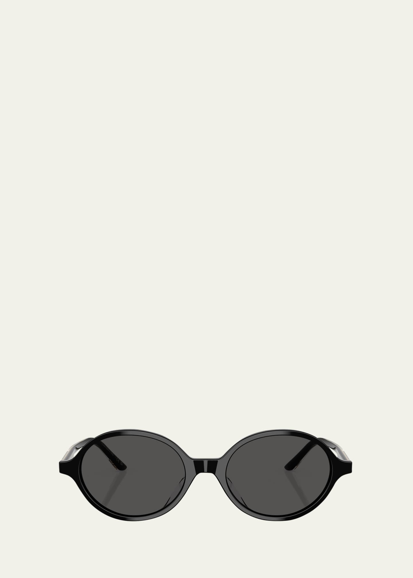 KHAITE x Oliver Peoples ov5574su Oval Acetate Sunglasses Image 1 of 3